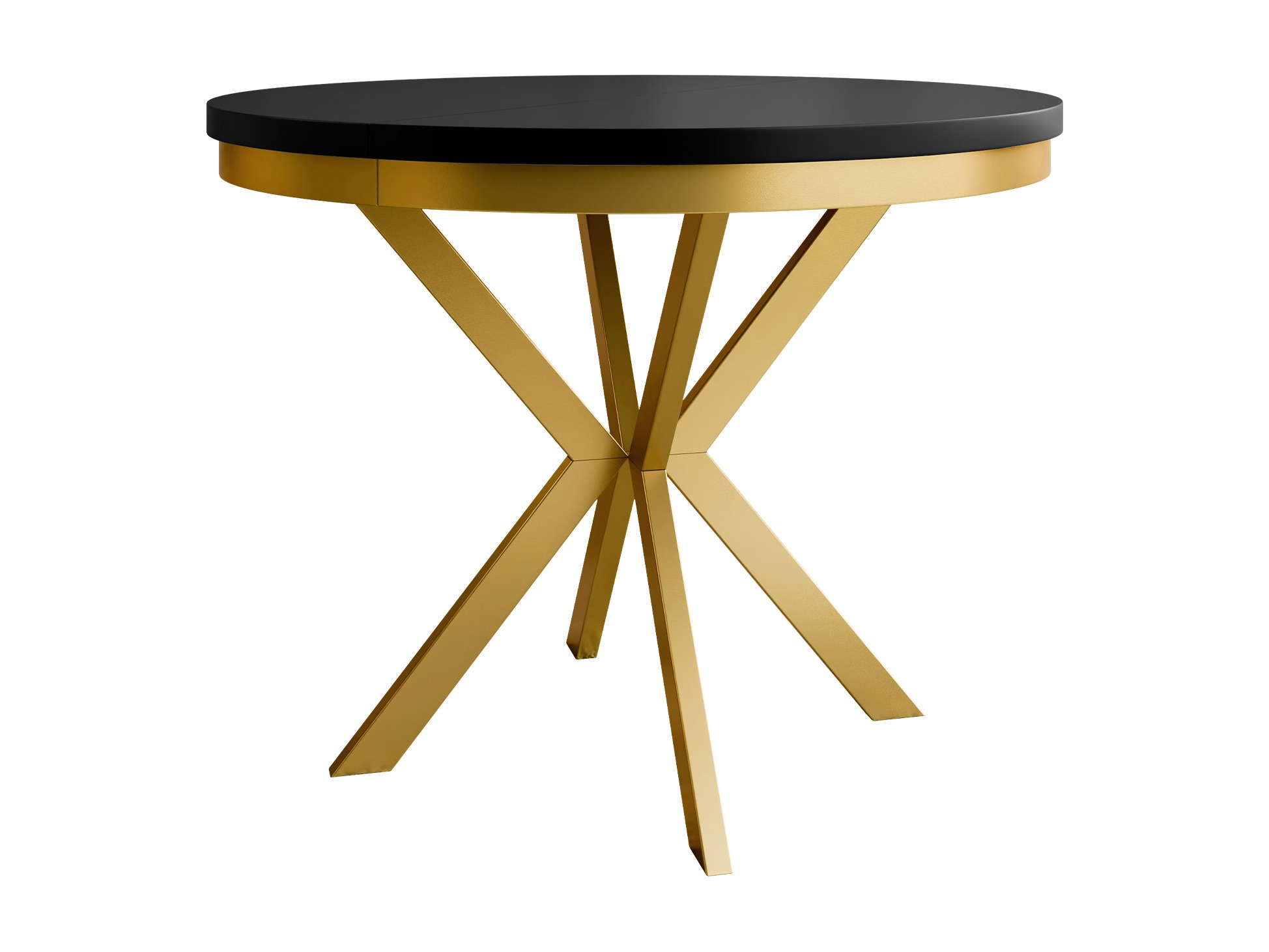 Table Oswego 157 (Noir + Doré)