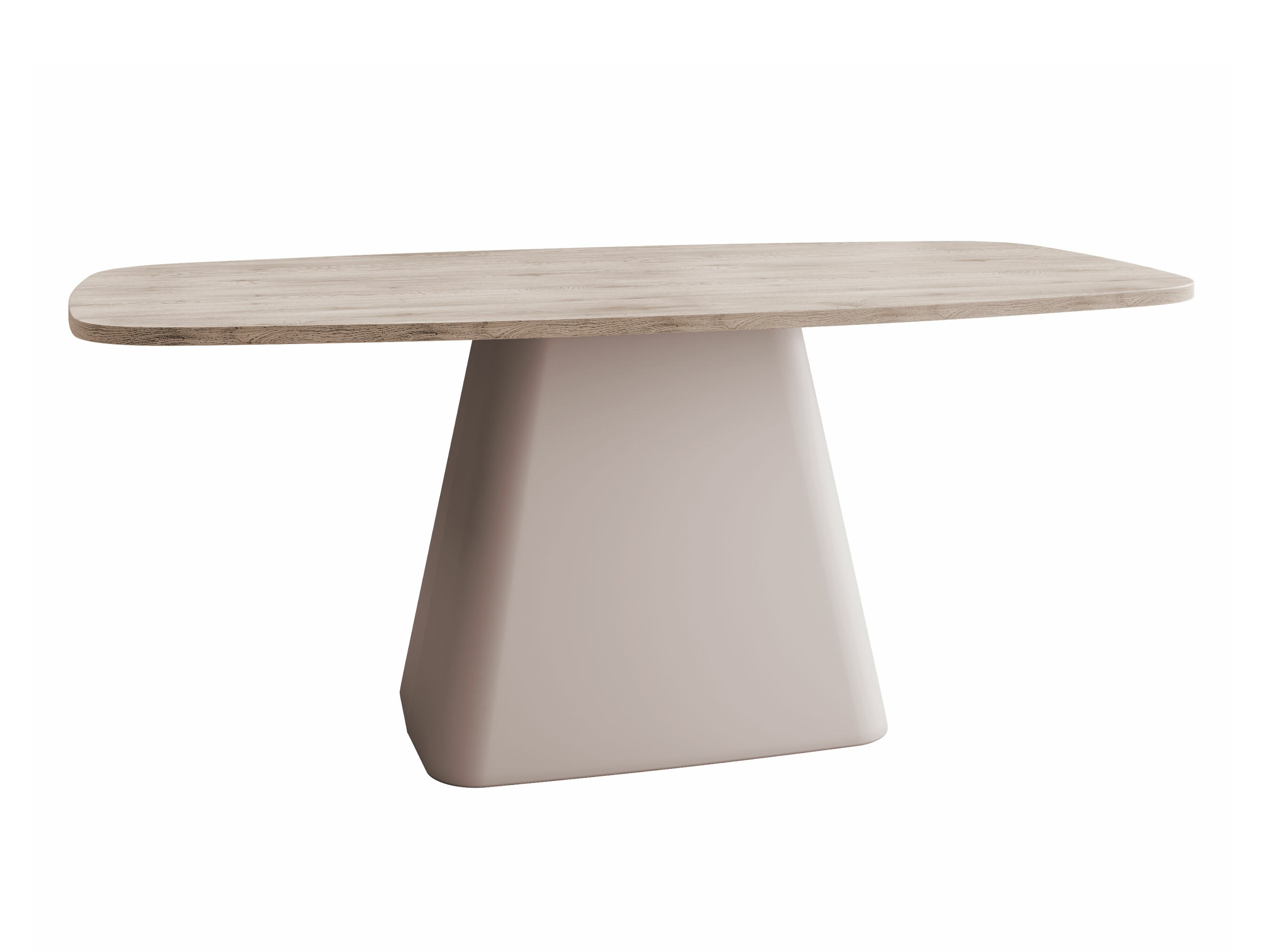 Table basse Oswego 158 (Clair bois + Cachemire)
