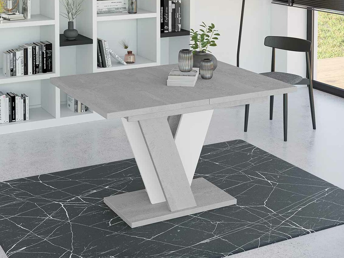Table Goodyear 125 (Gris + Blanc)