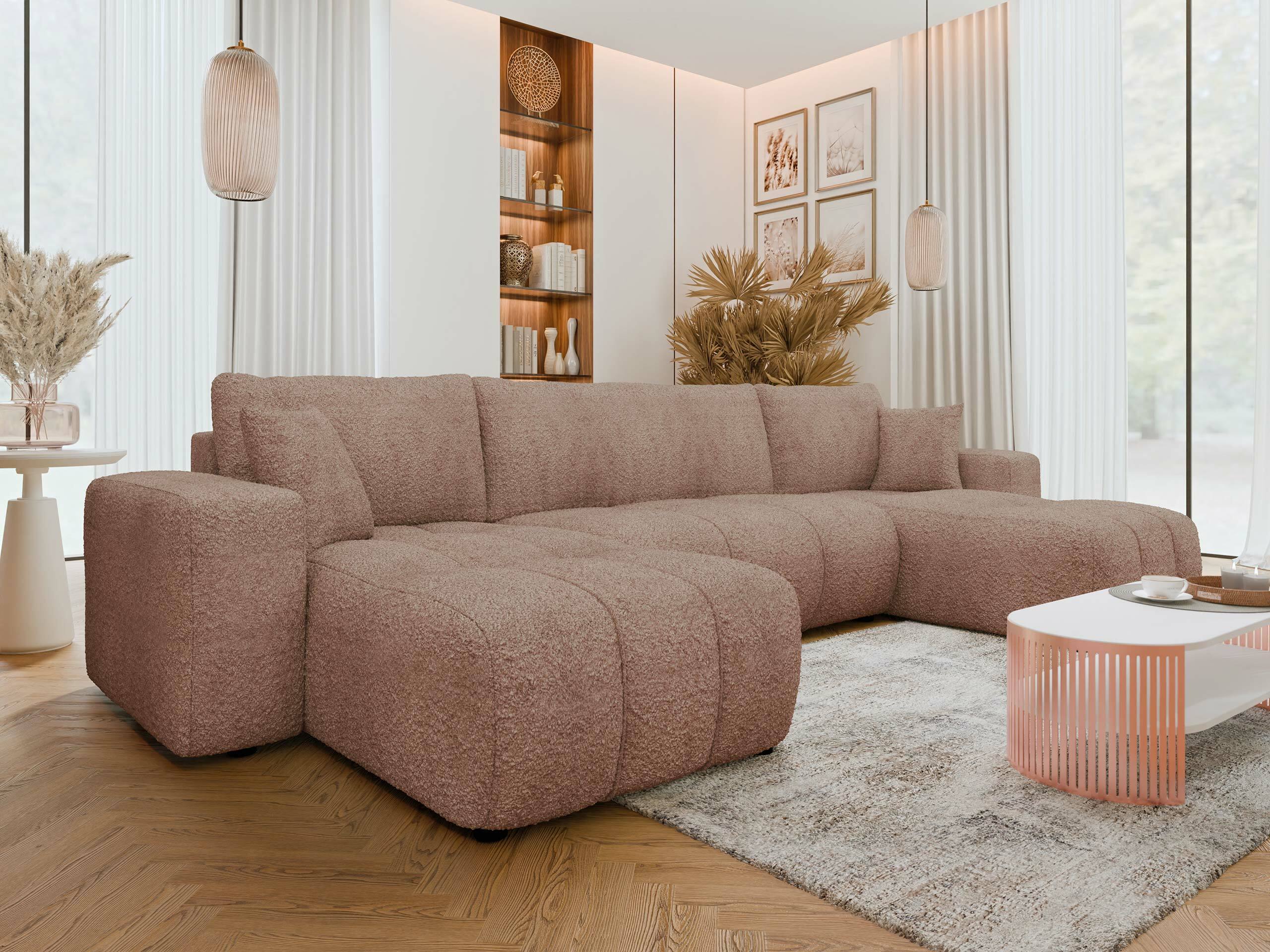Canapé d'angle Comfivo Laurus II (Coral 45)