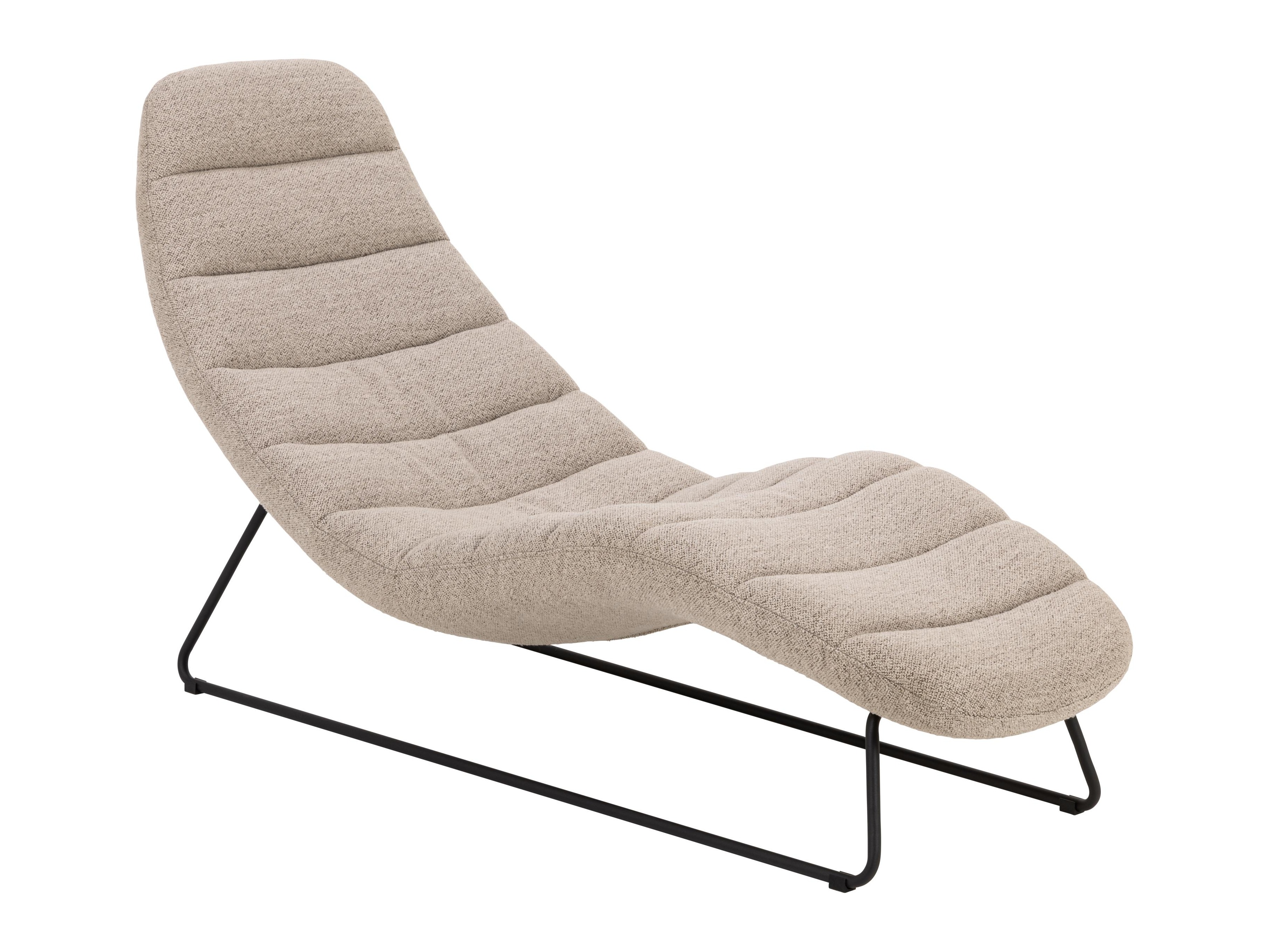 Chaise longue Norsica 844 (Beige)