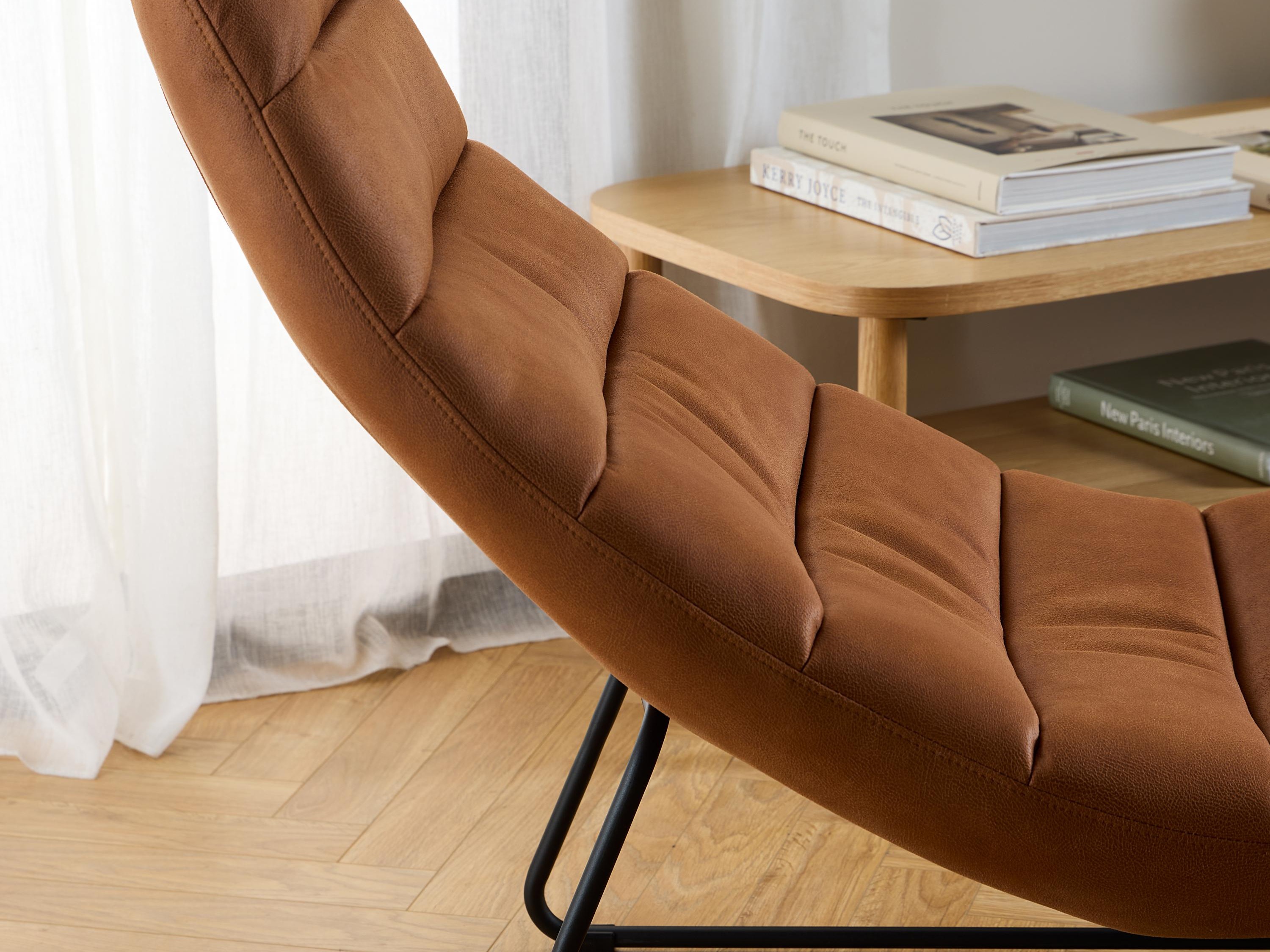 Chaise longue Norsica 844 (Marron)