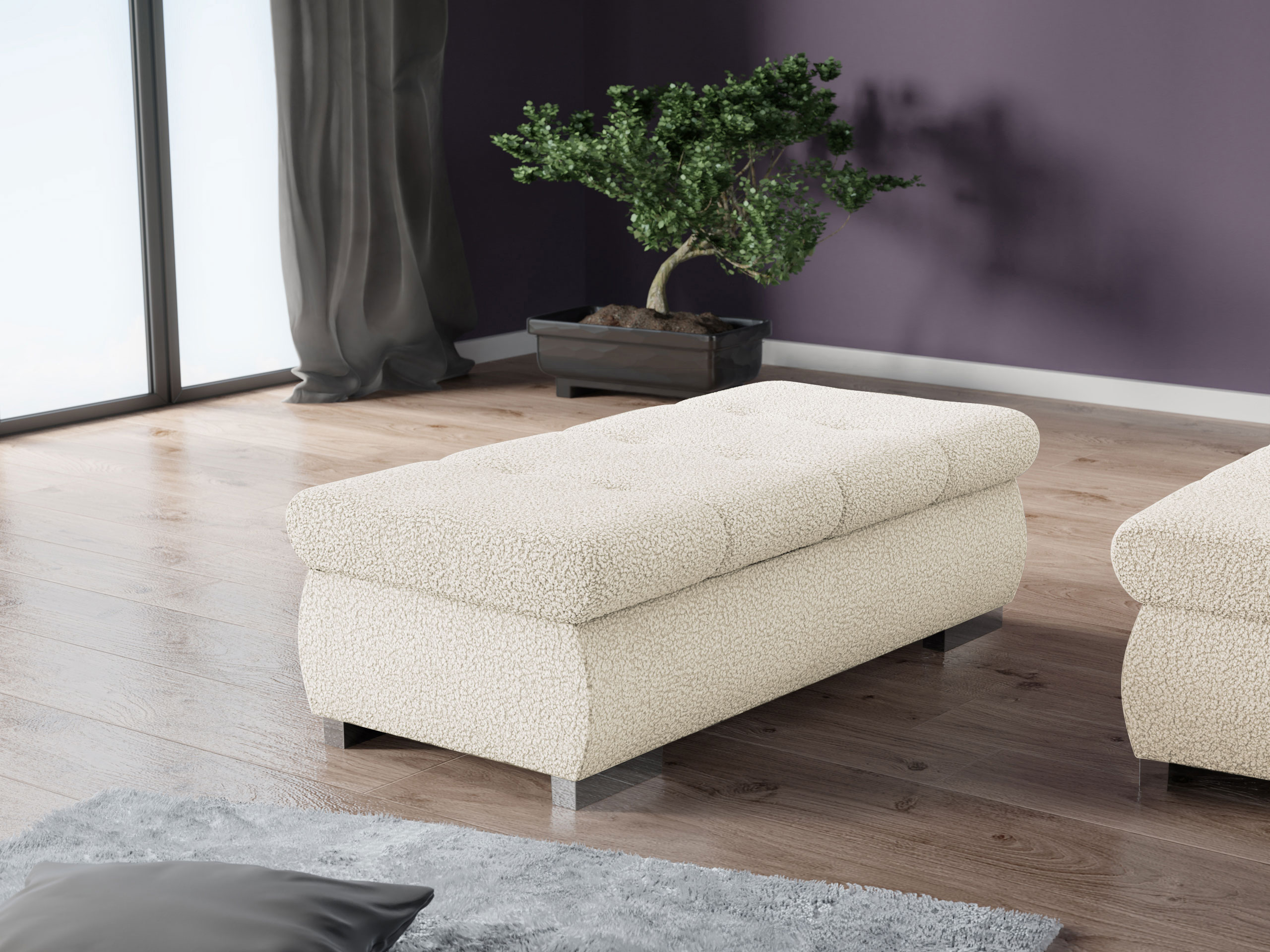 Banc rembourré Comfivo Nitor I (Manza 01)