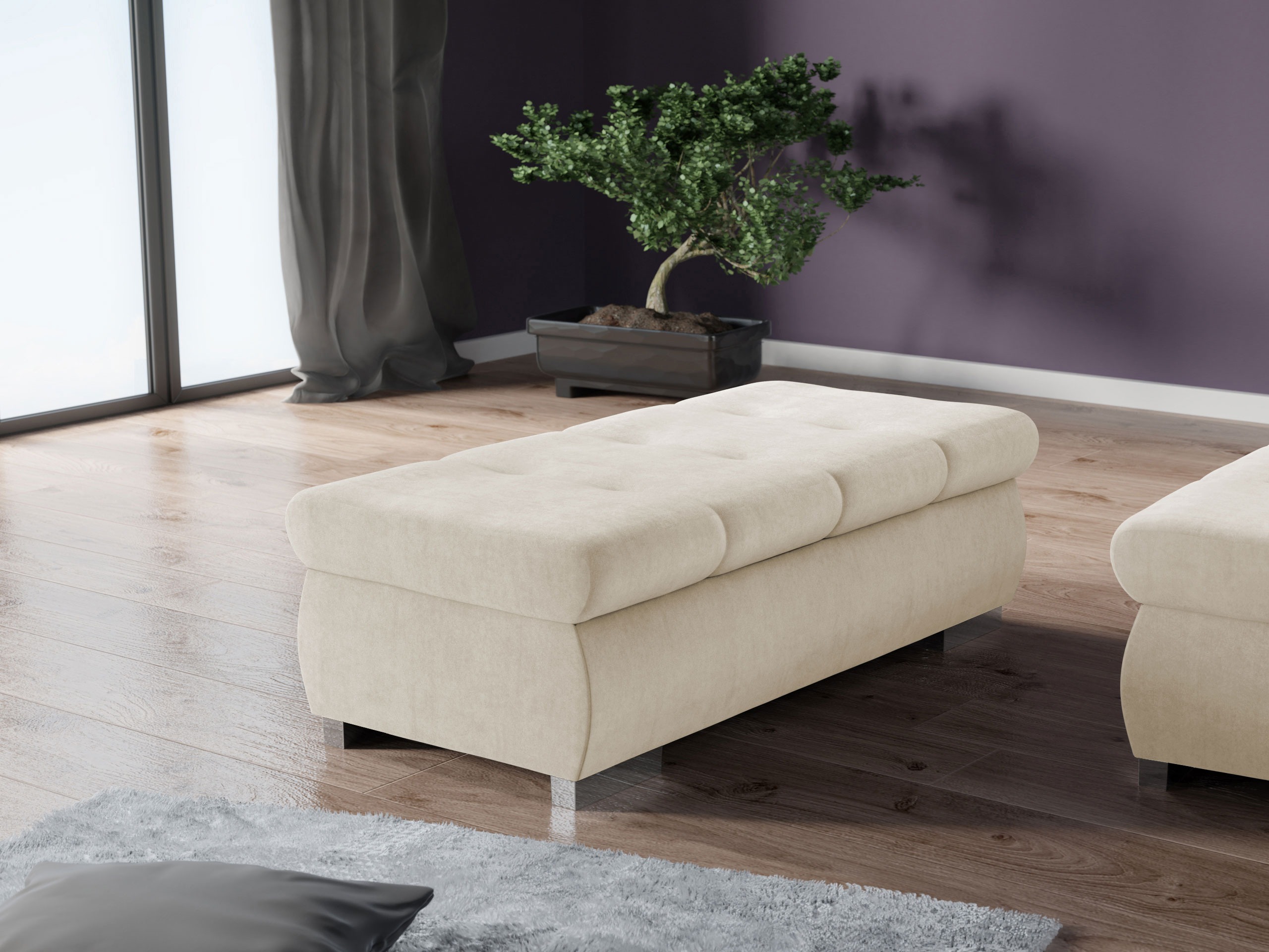 Banc rembourré Comfivo Nitor I (Piano 02)