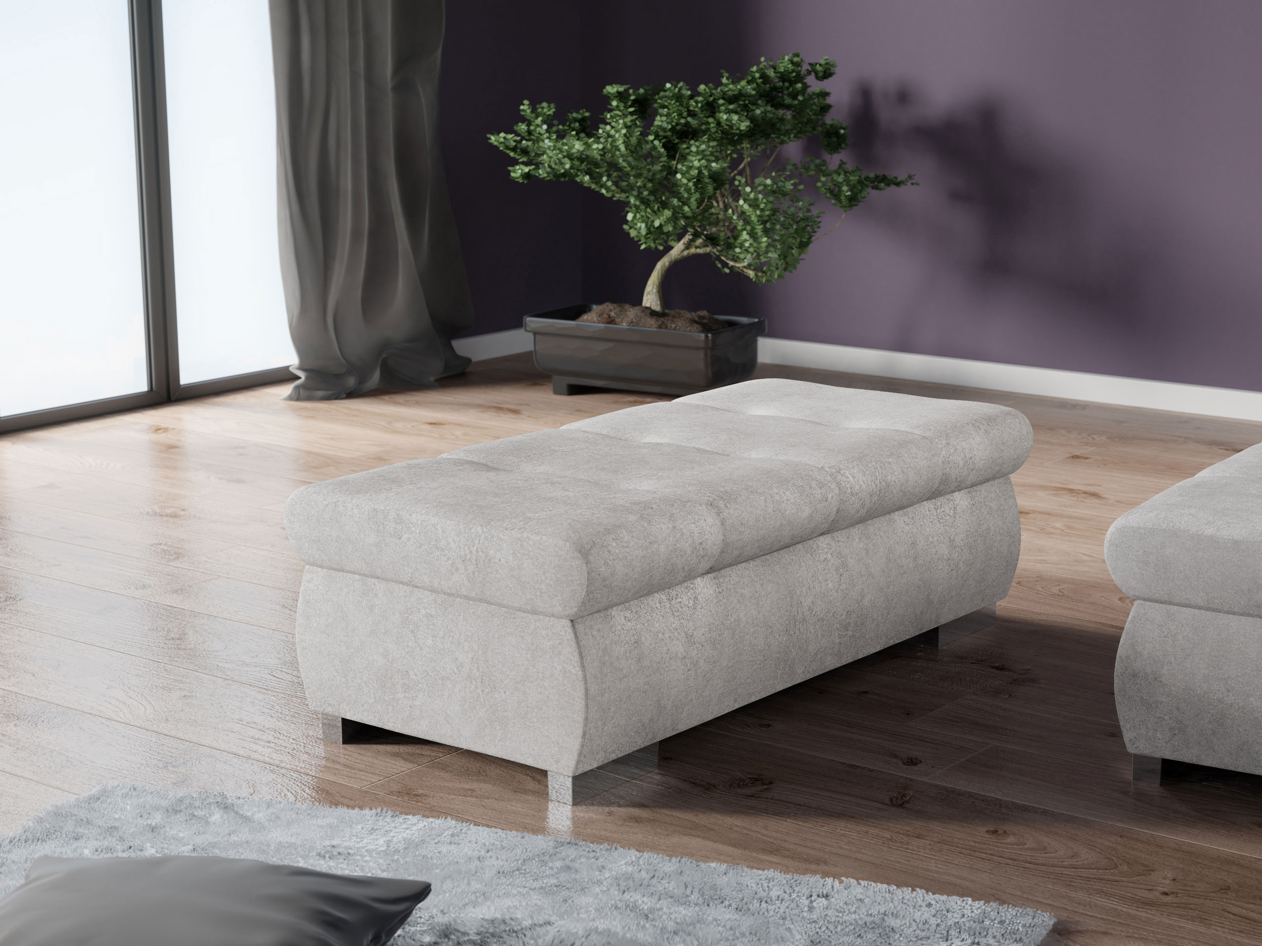 Banc rembourré Comfivo Nitor I (Zoya 01)