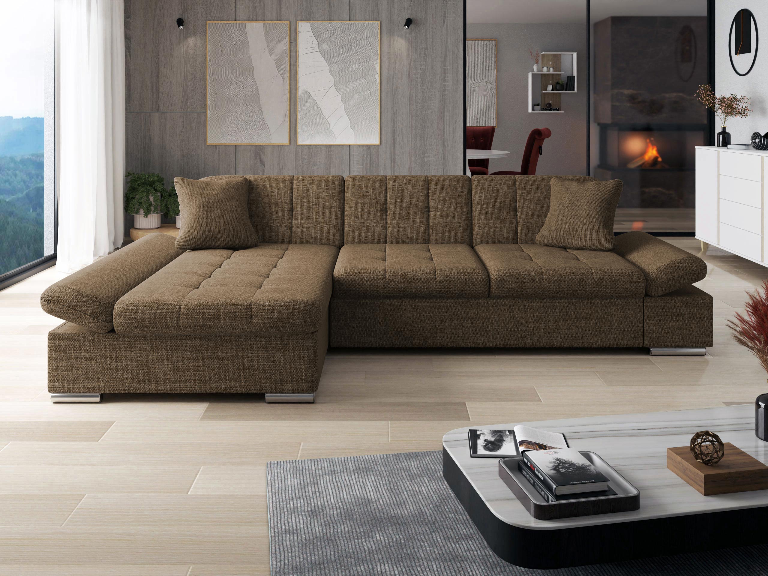 Canapé d'angle Comfivo Serenitas (Lux 03)