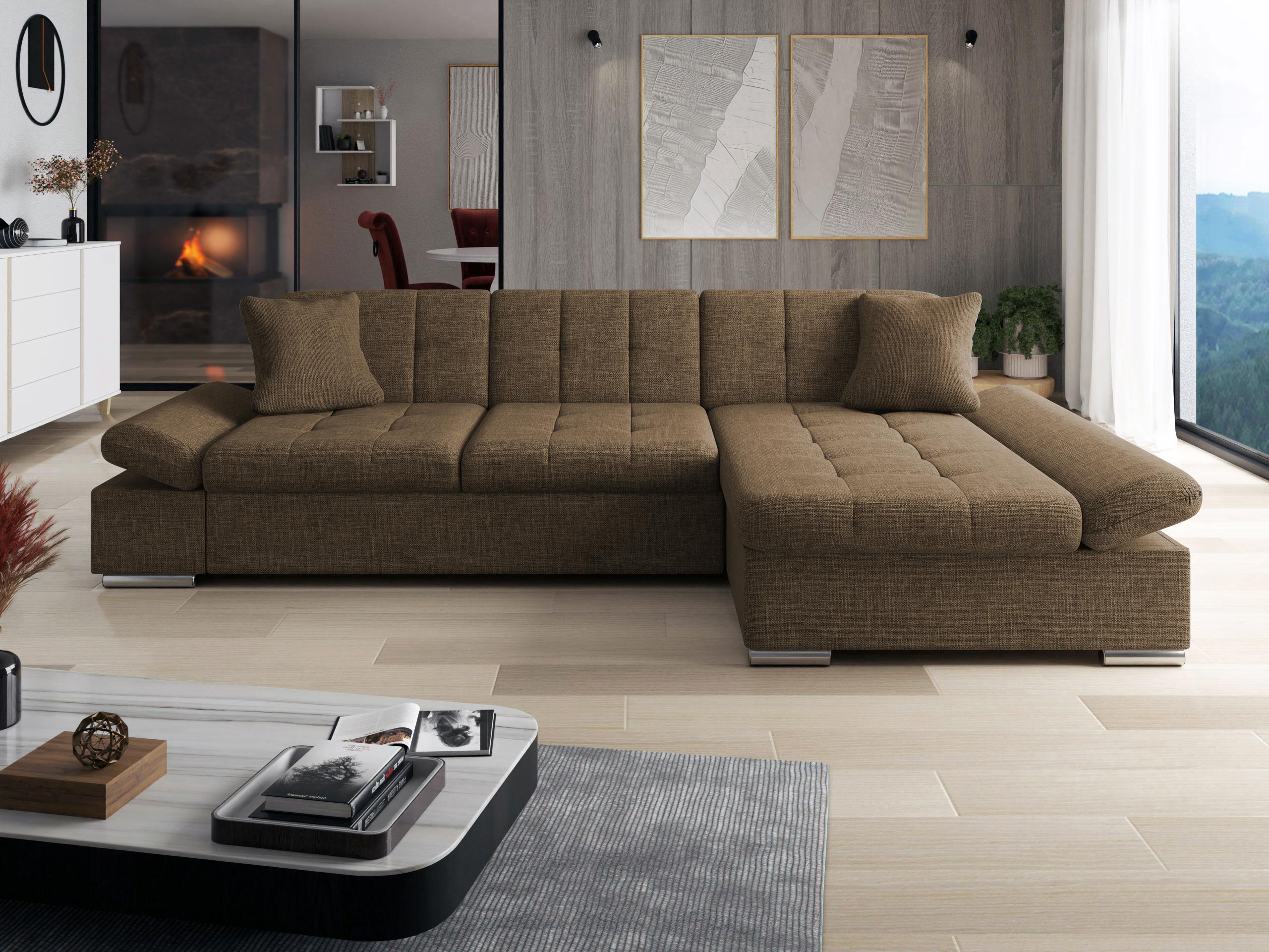Canapé d'angle Comfivo Serenitas (Lux 03)