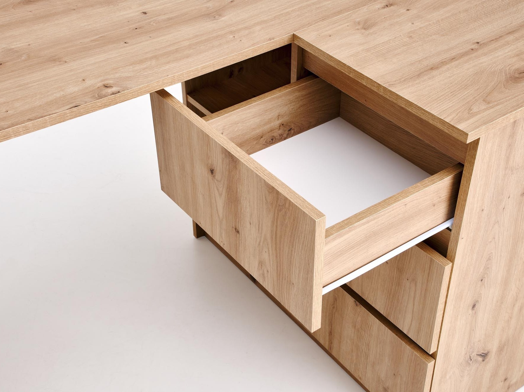 Bureau d'angle Houston 1950 (Chêne Artisan)