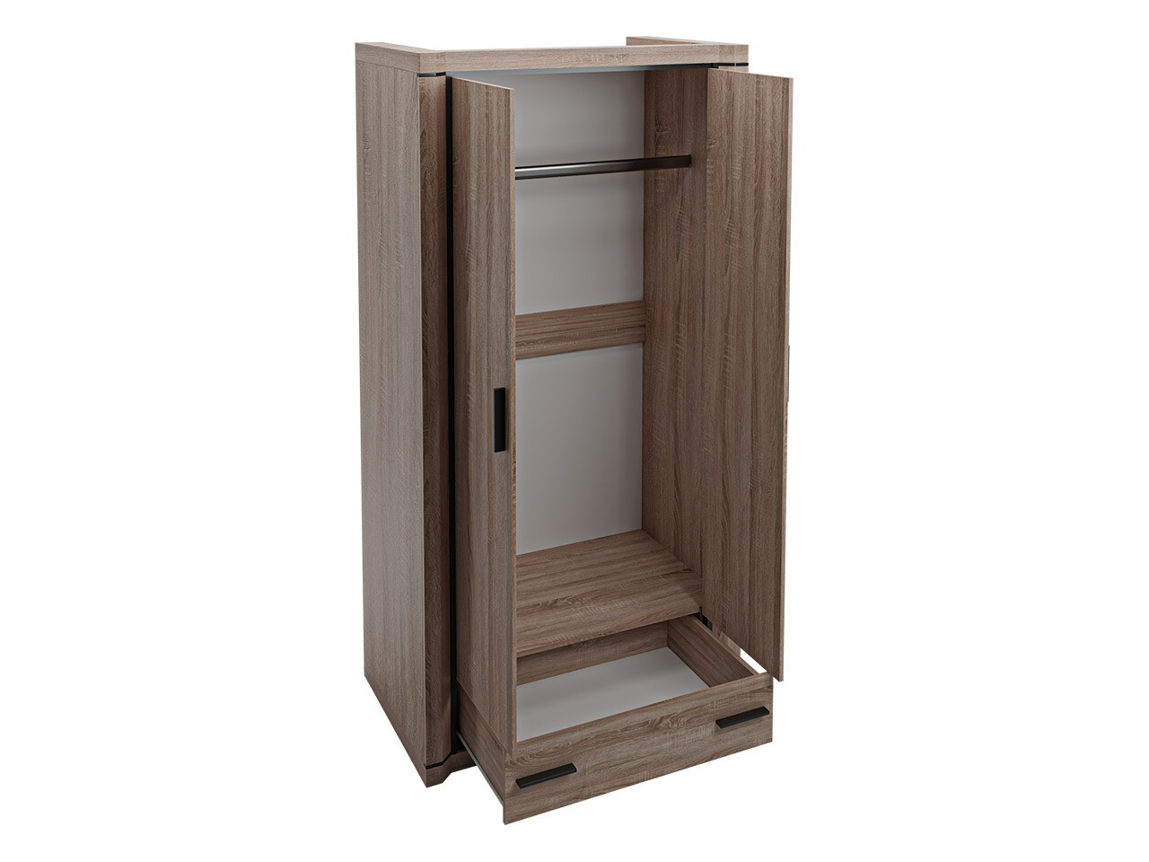 Armoire Lorelie 118 (Sonoma chêne)