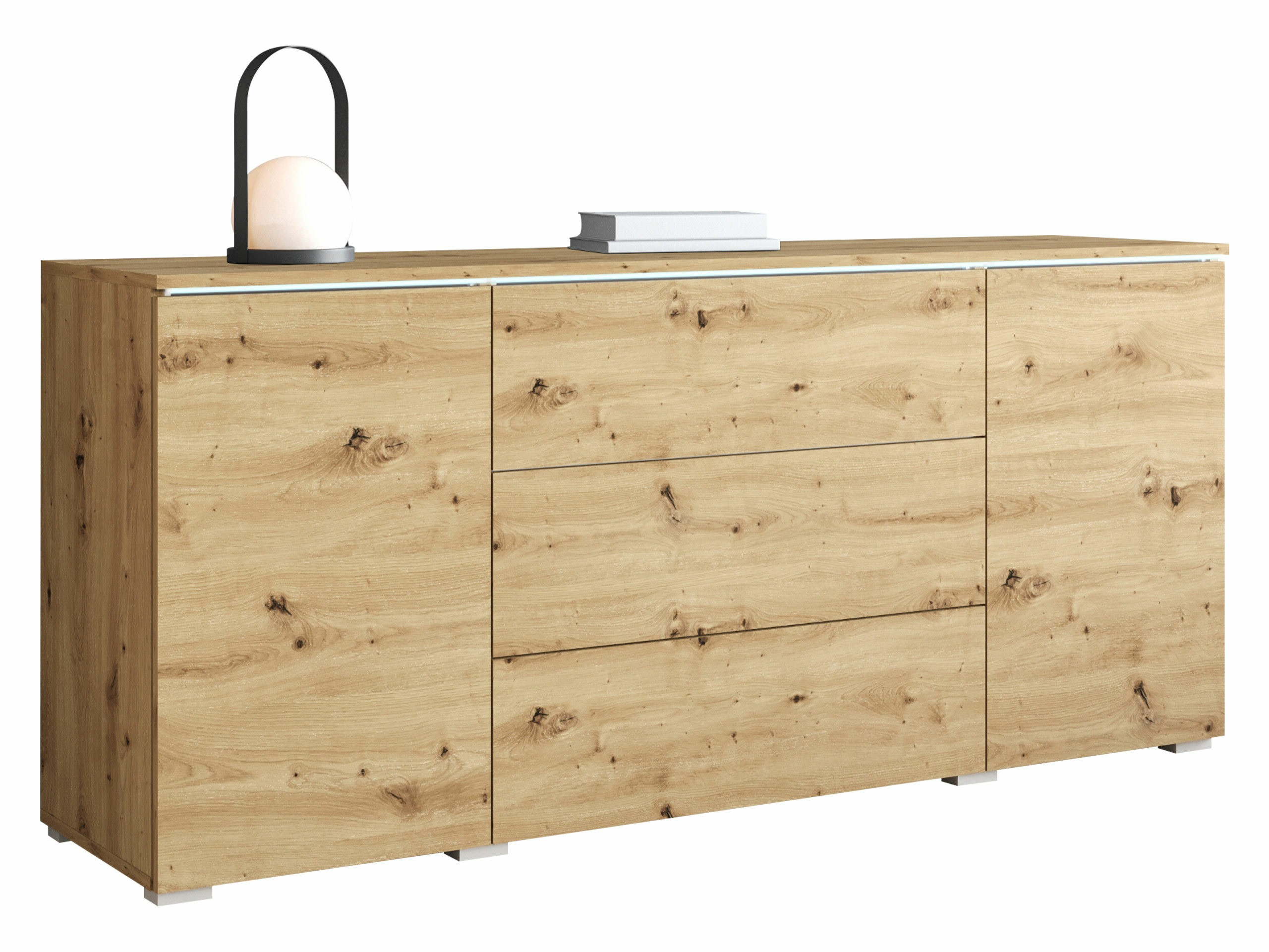 Commode Mirfivo 102 (Chêne Artisan)
