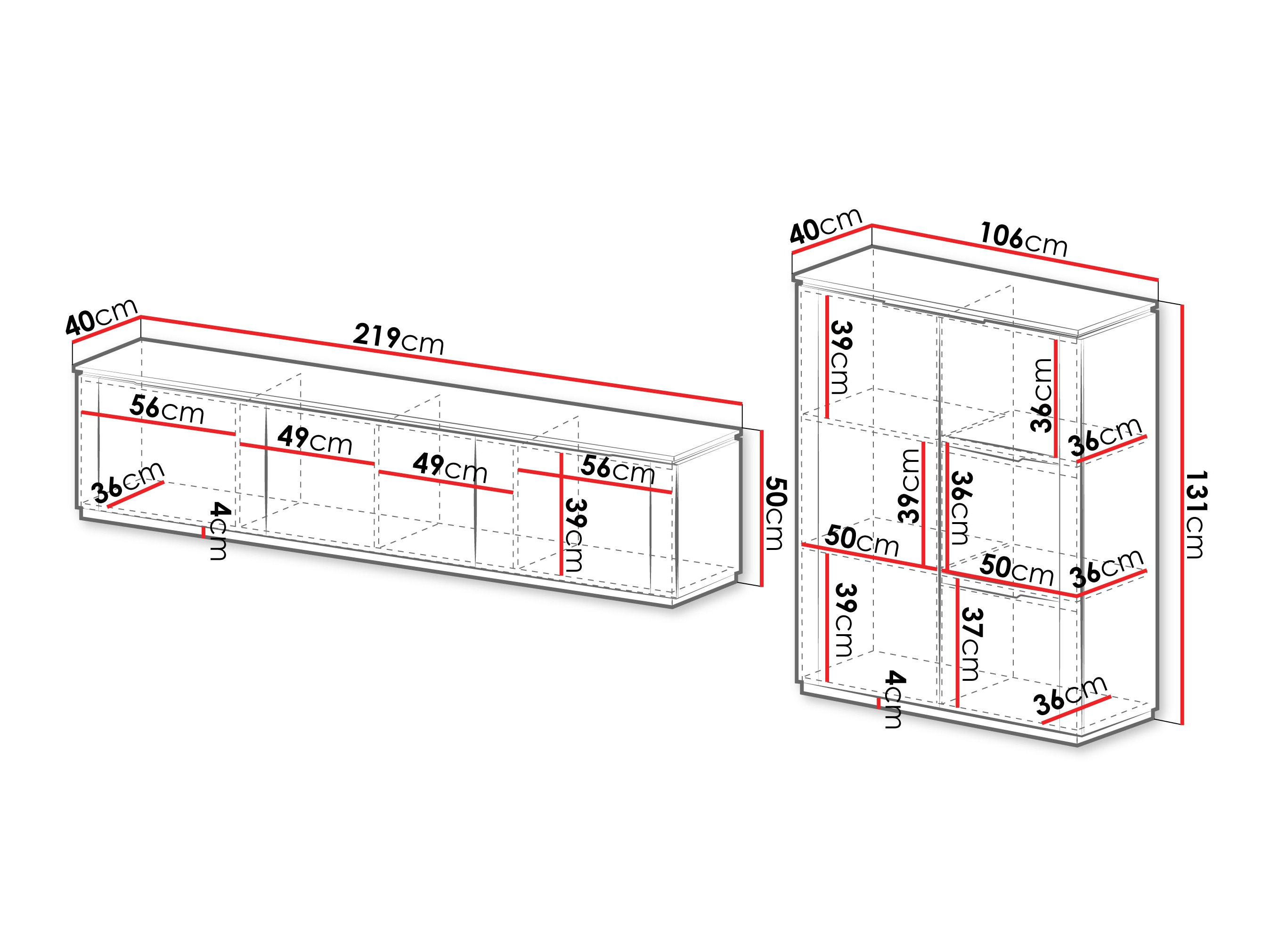 Ensemble de salon Comfivo Elivelo 105