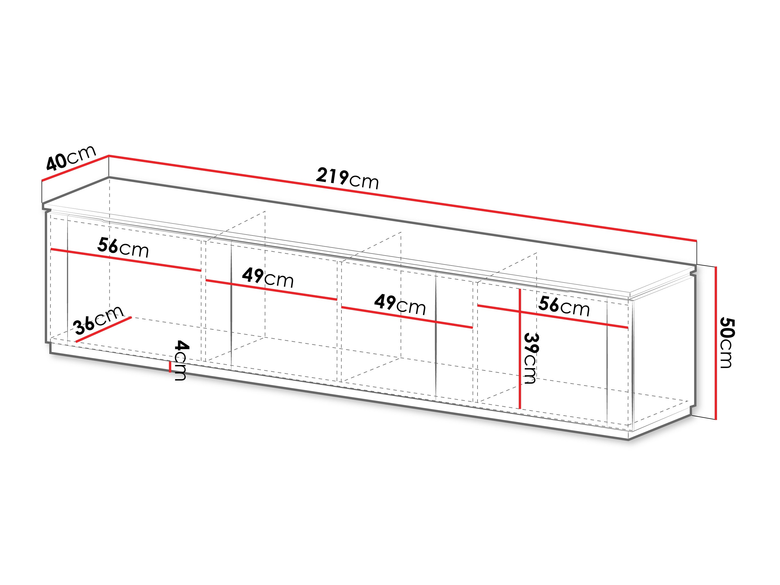 Meuble TV Comfivo Elivelo 102