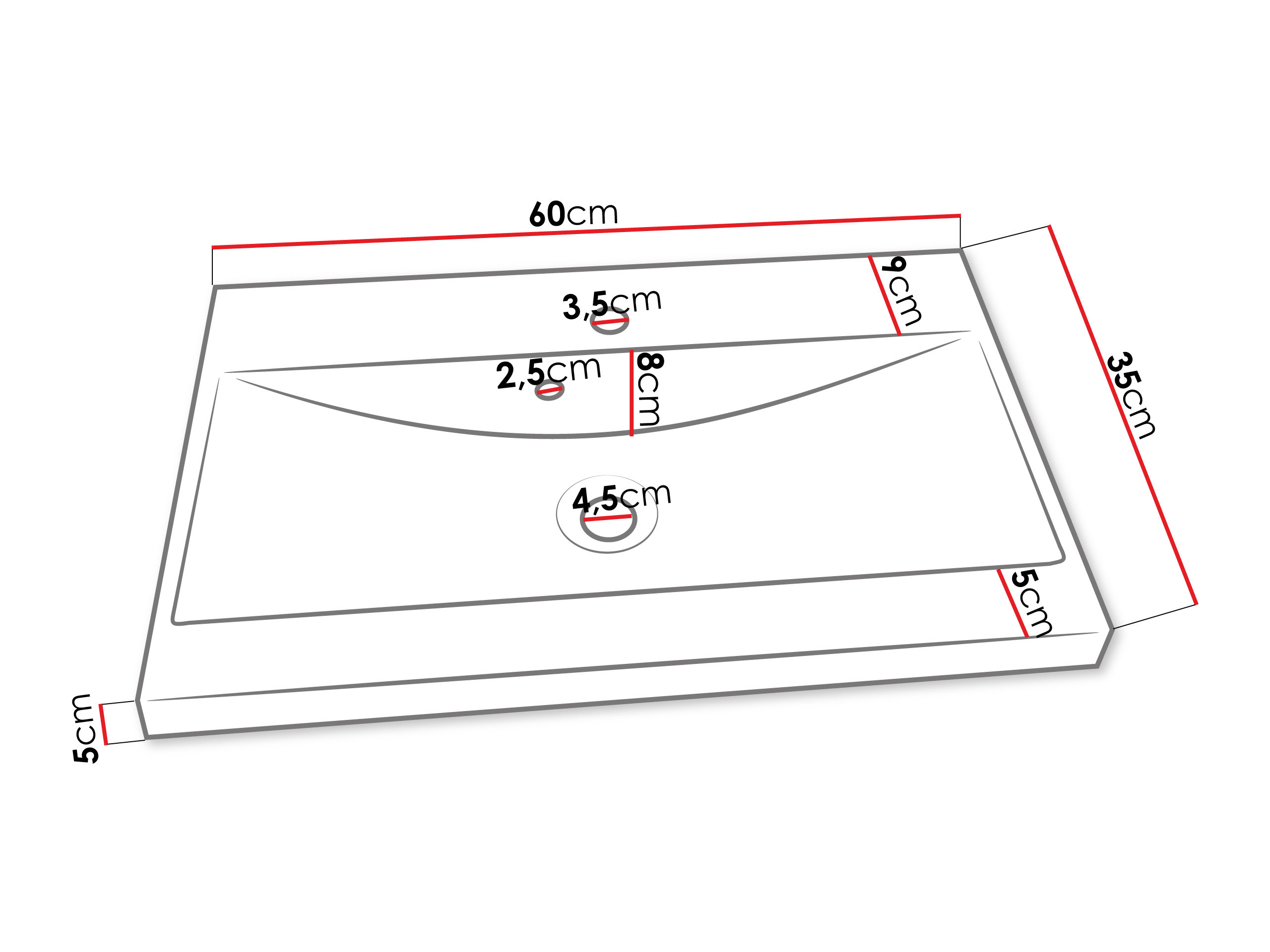 Ensemble de salle de bain Sarasota 194 (Graphite)