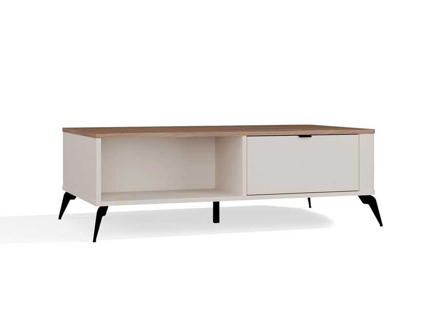 Table basse Soavie 107 (Cachemire + Chêne)
