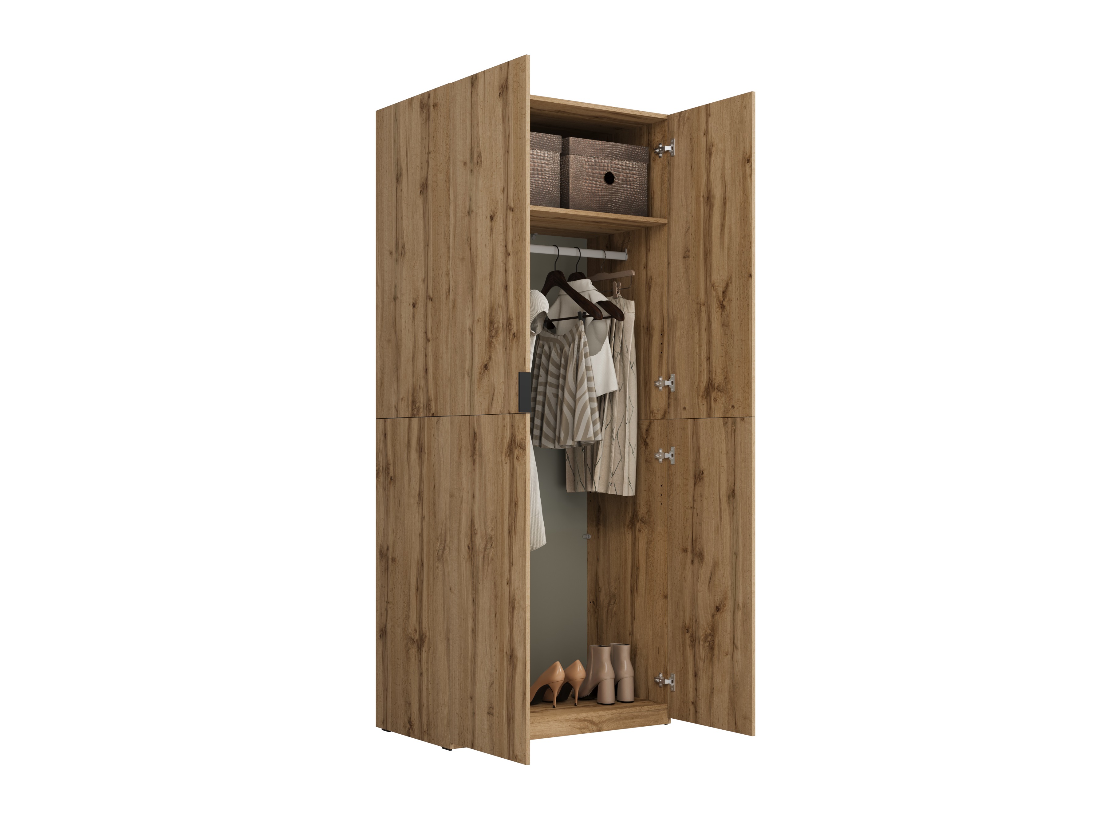 Armoire Austin 387 (Chêne wotan)