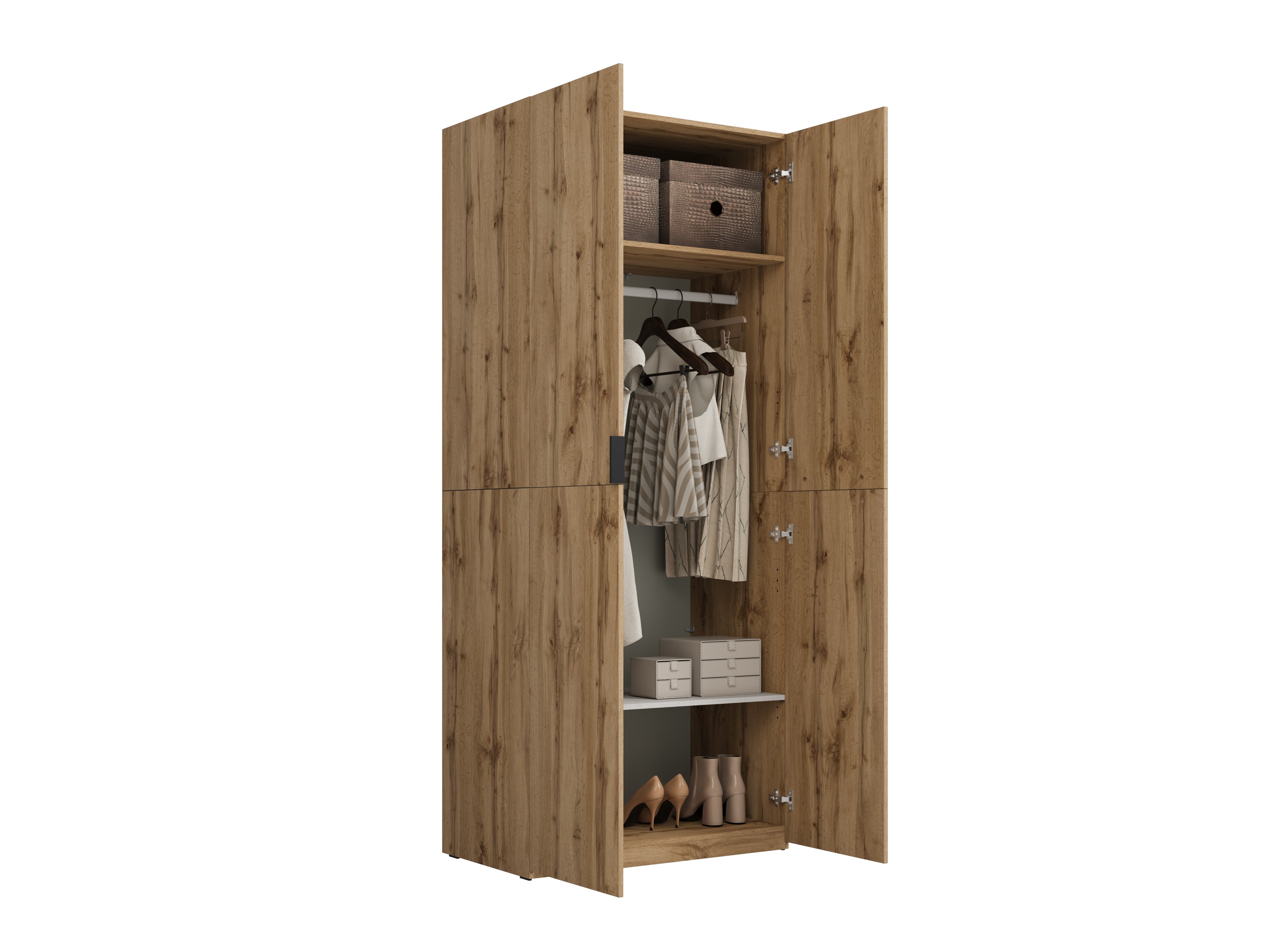 Armoire Austin 387 (Chêne wotan)