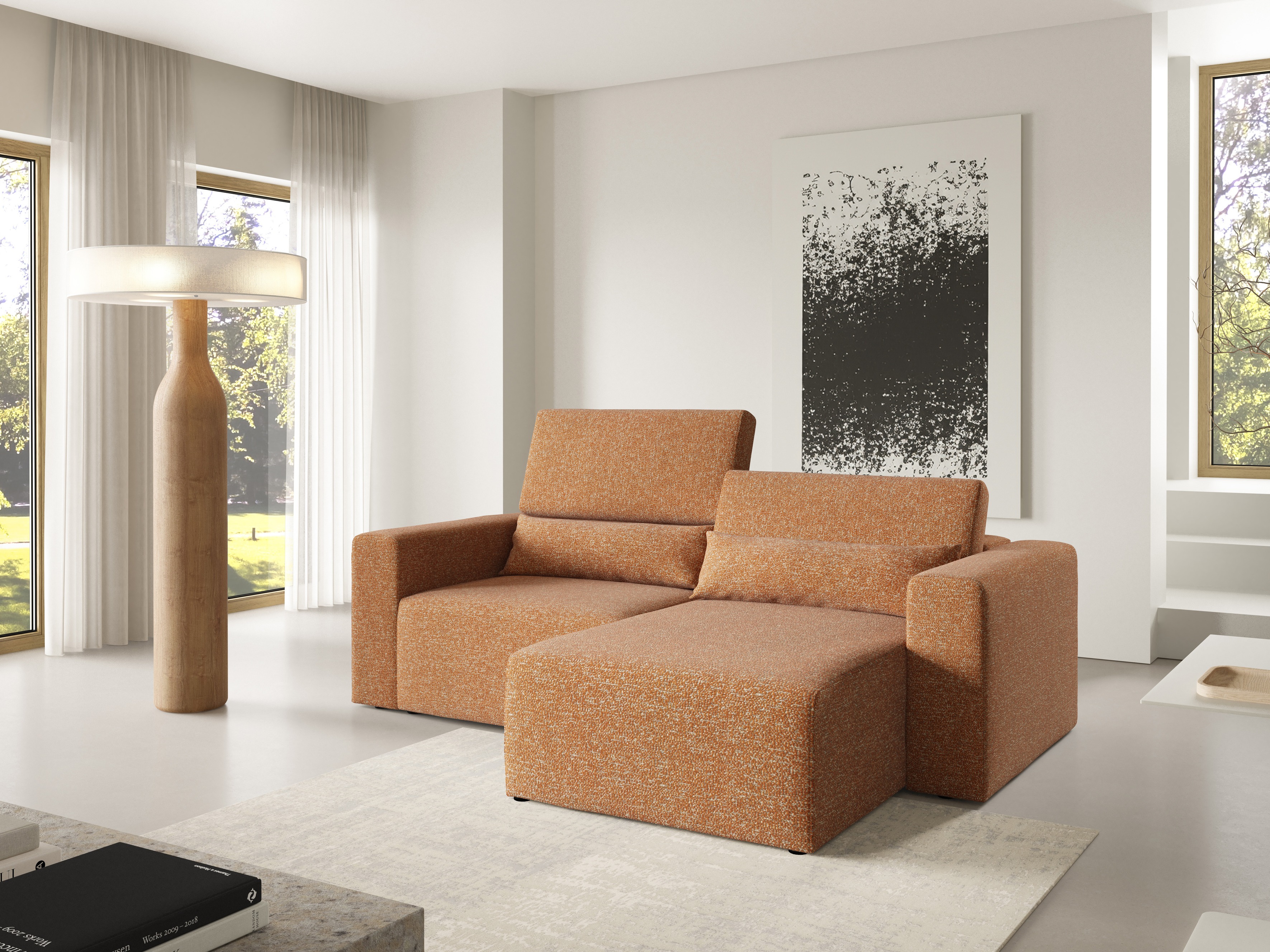 Canapé d'angle modulaire Virorle 105 (Puente 52)