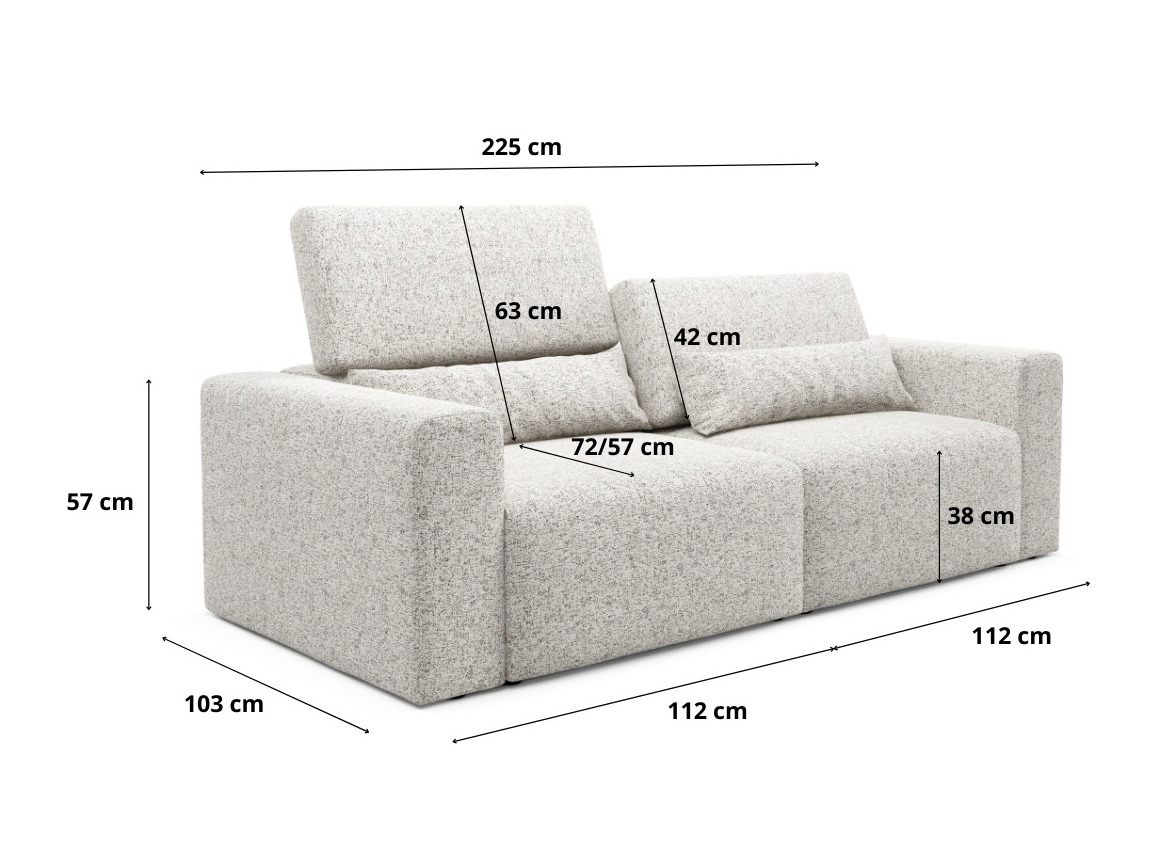 Canapé modulaire Virorle 104 (Puente 09)