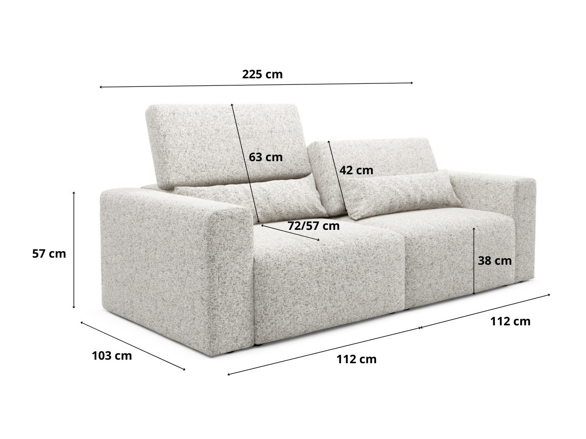 Canapé modulaire Virorle 104 (Puente 80)