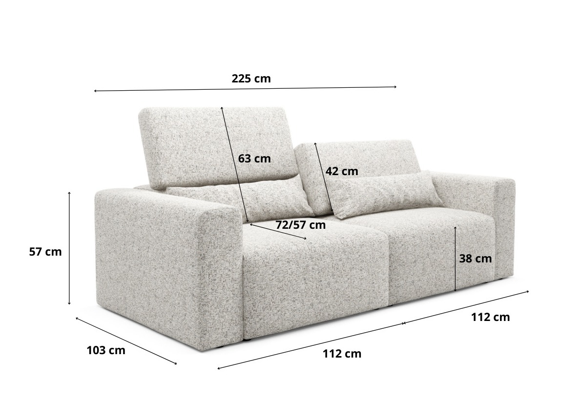 Canapé modulaire Virorle 104 (Puente 94)