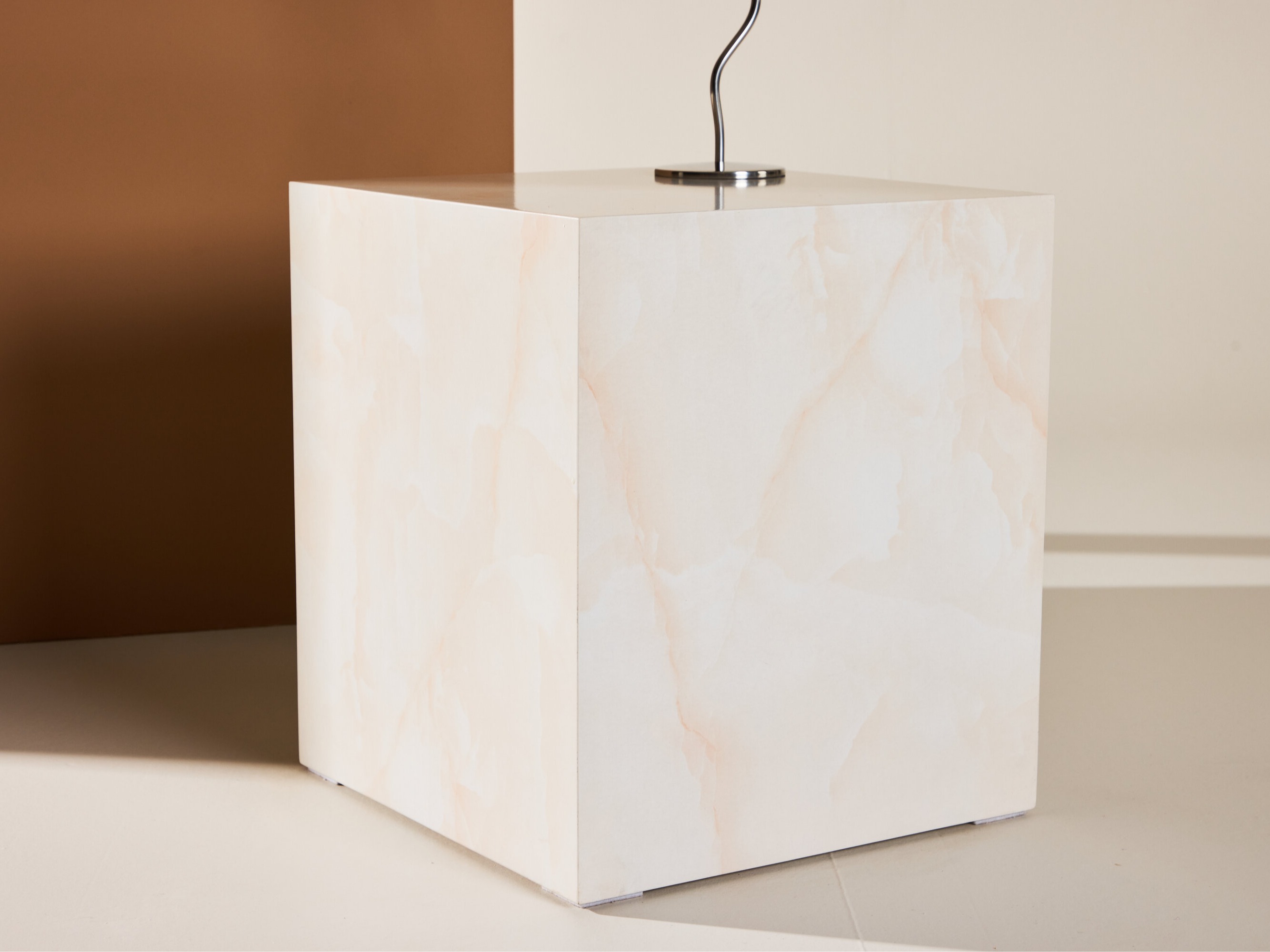 Table d'appoint Dallas 3187 (Jaune clair)