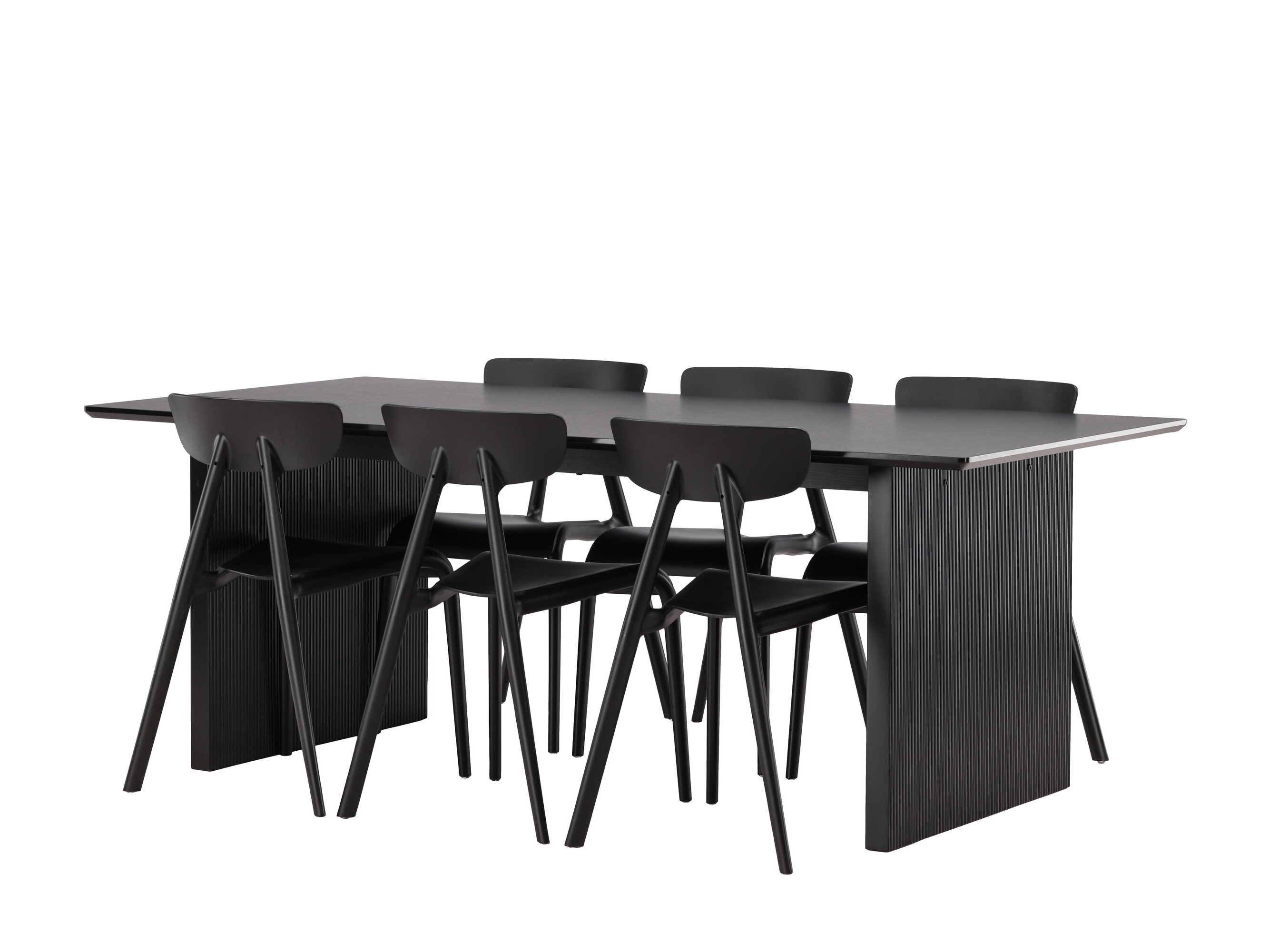 Salle à manger complète Dallas 4993 (Noir)