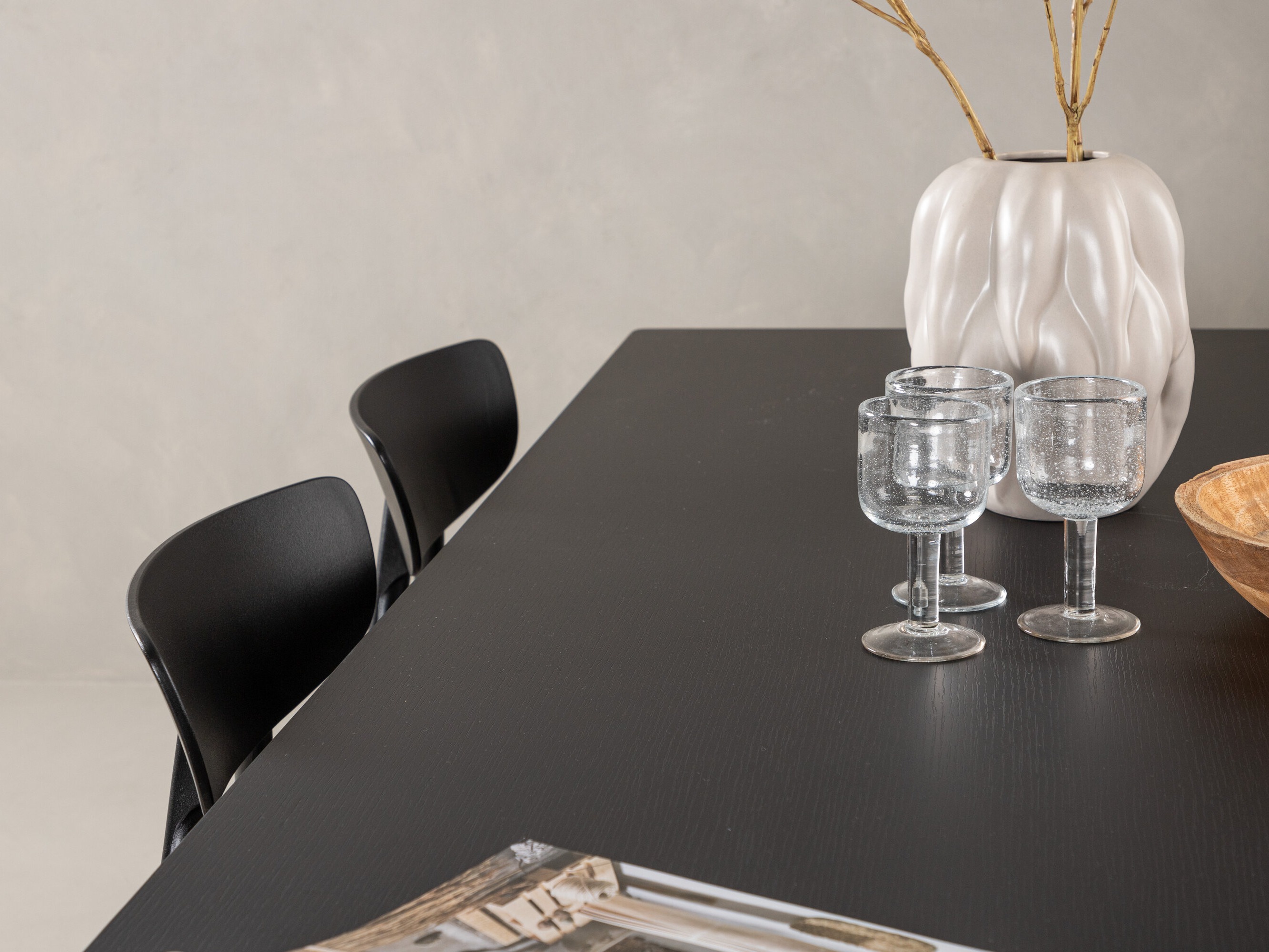 Salle à manger complète Dallas 4993 (Noir)