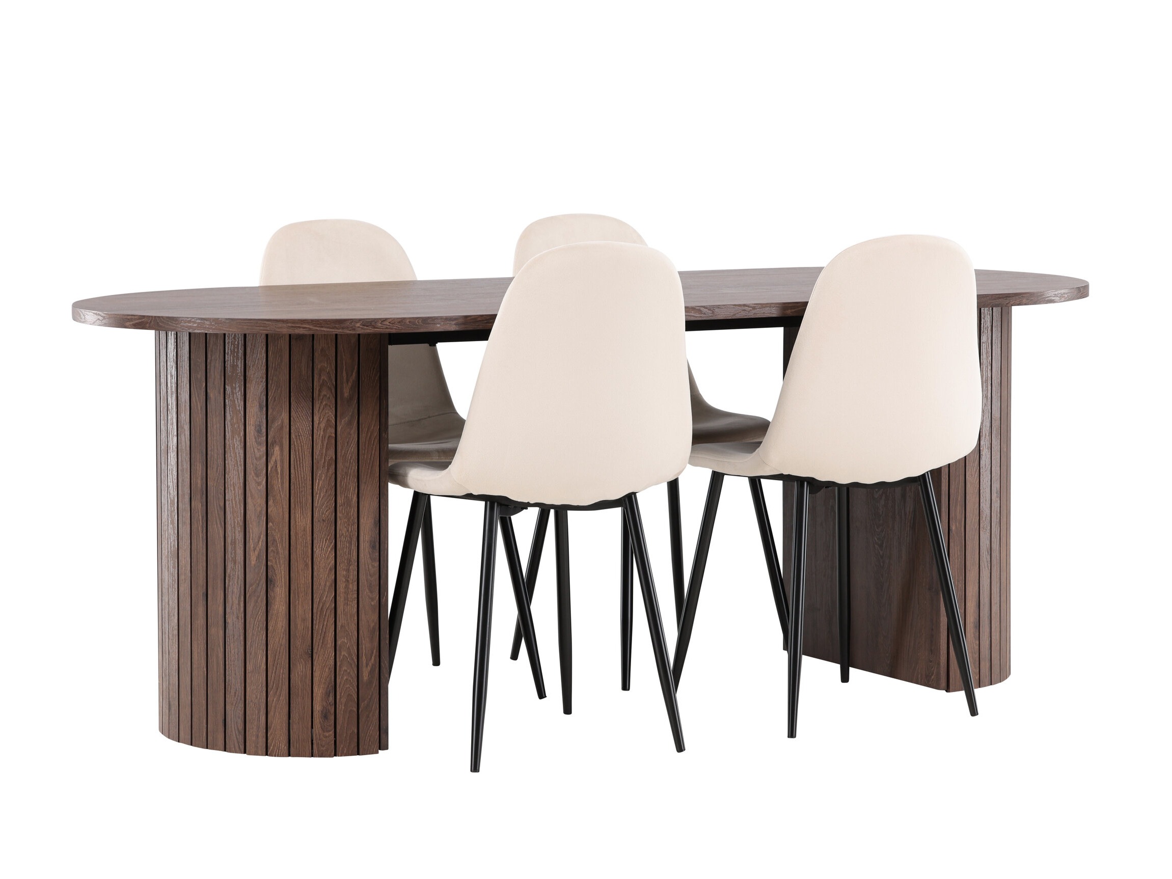 Salle à manger complète Dallas 4995 (Beige)