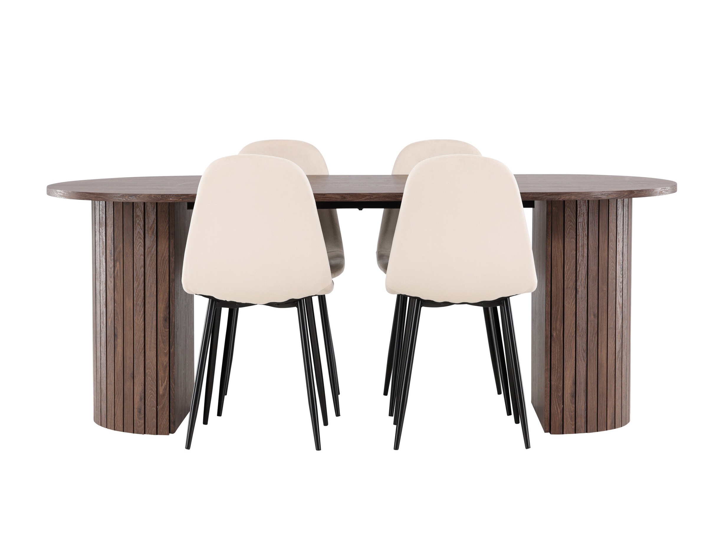Salle à manger complète Dallas 4995 (Beige)