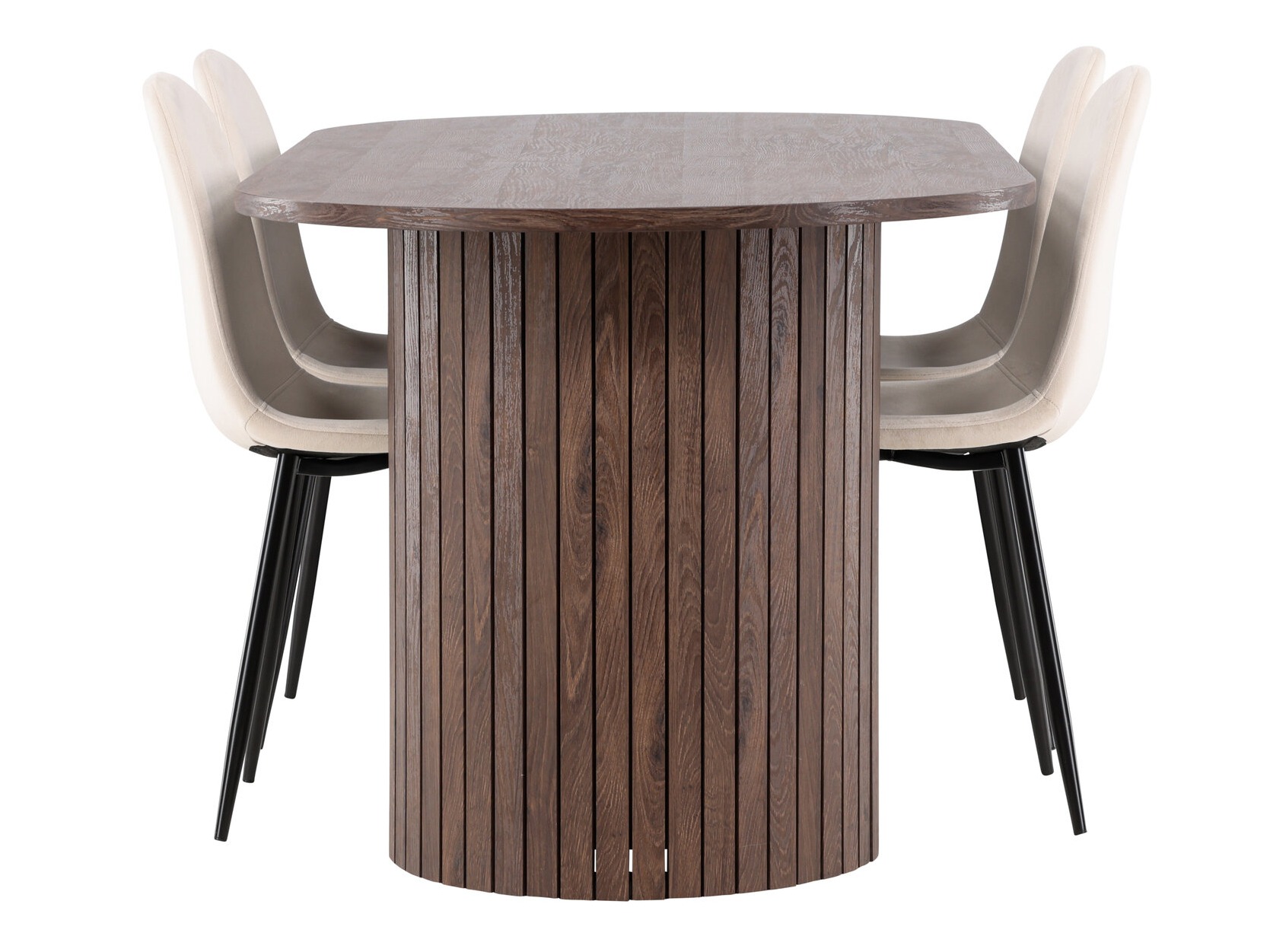 Salle à manger complète Dallas 4995 (Beige)