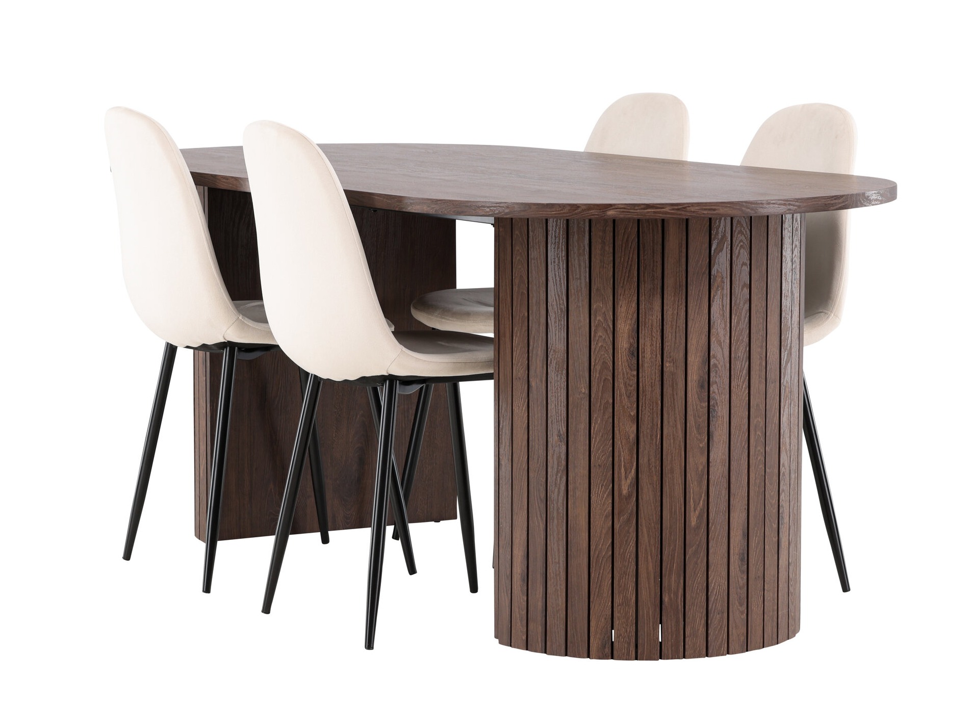 Salle à manger complète Dallas 4995 (Beige)