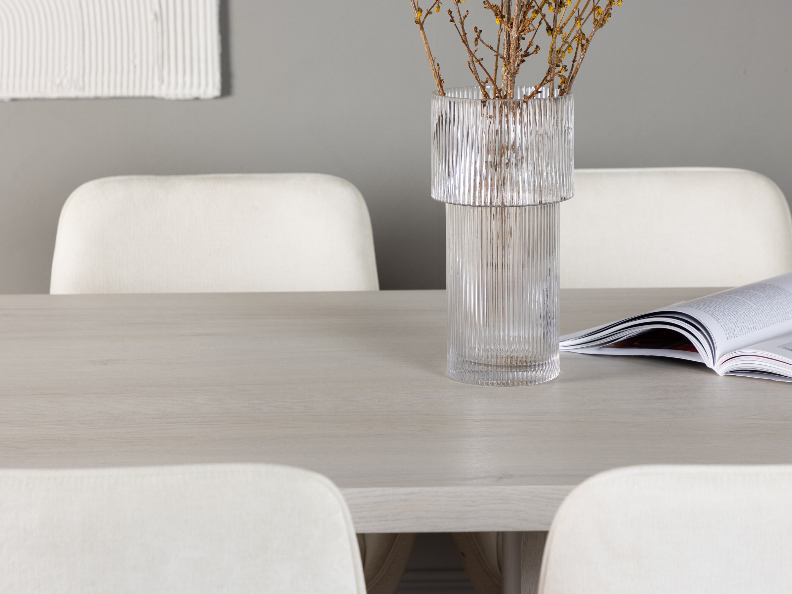 Salle à manger complète Dallas 4996 (Beige)