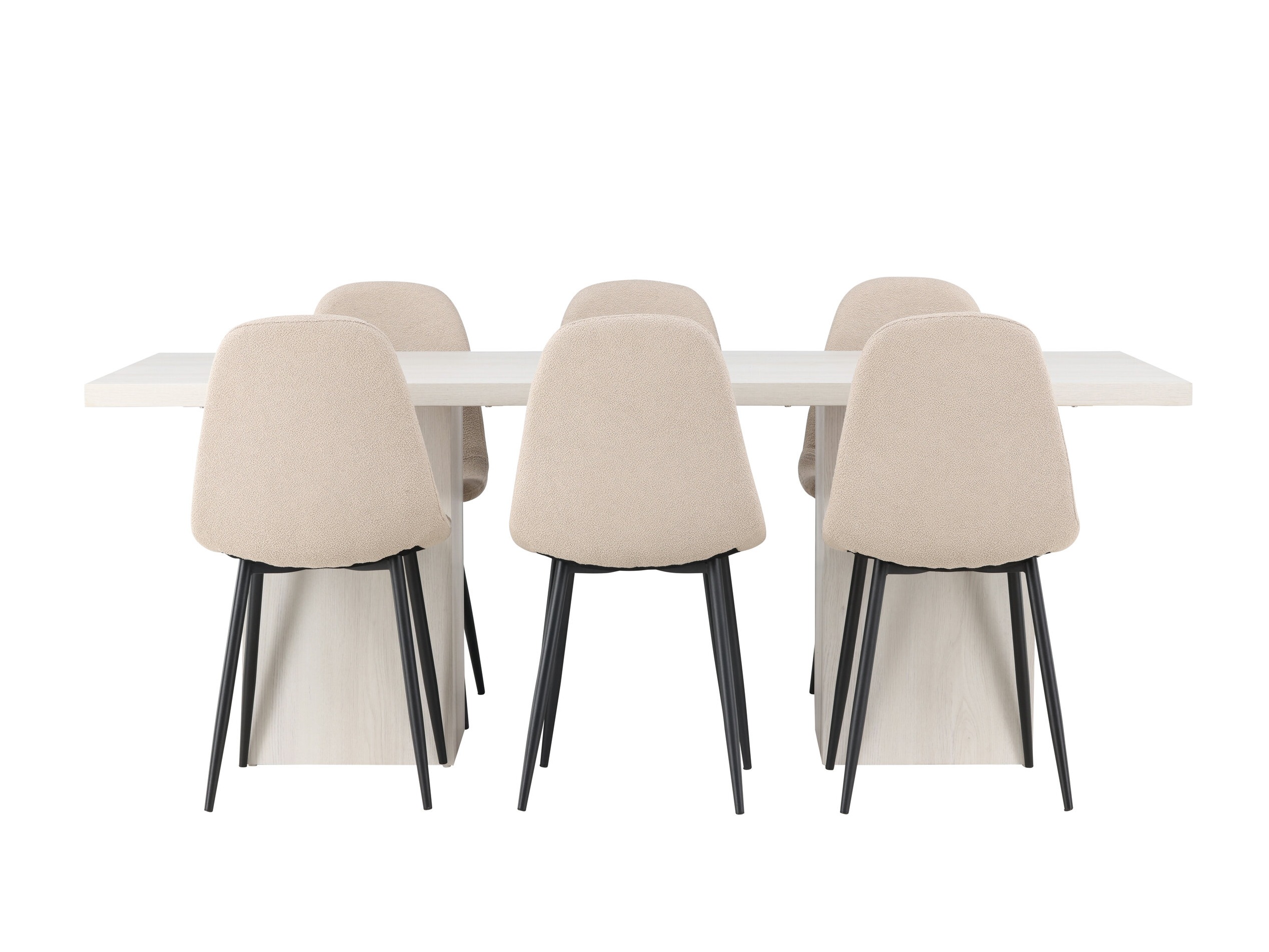 Salle à manger complète Dallas 4997 (Beige)
