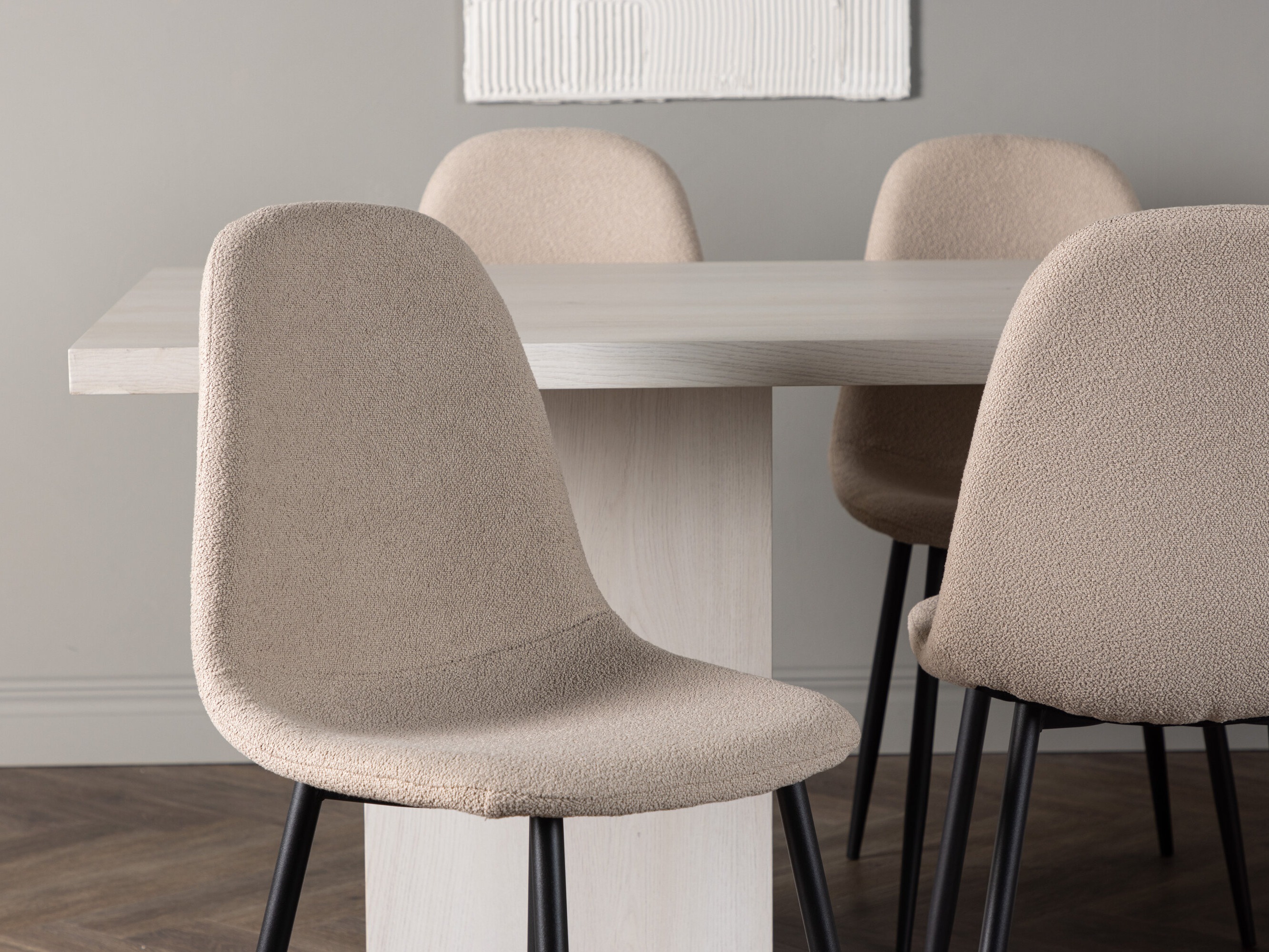 Salle à manger complète Dallas 4997 (Beige)