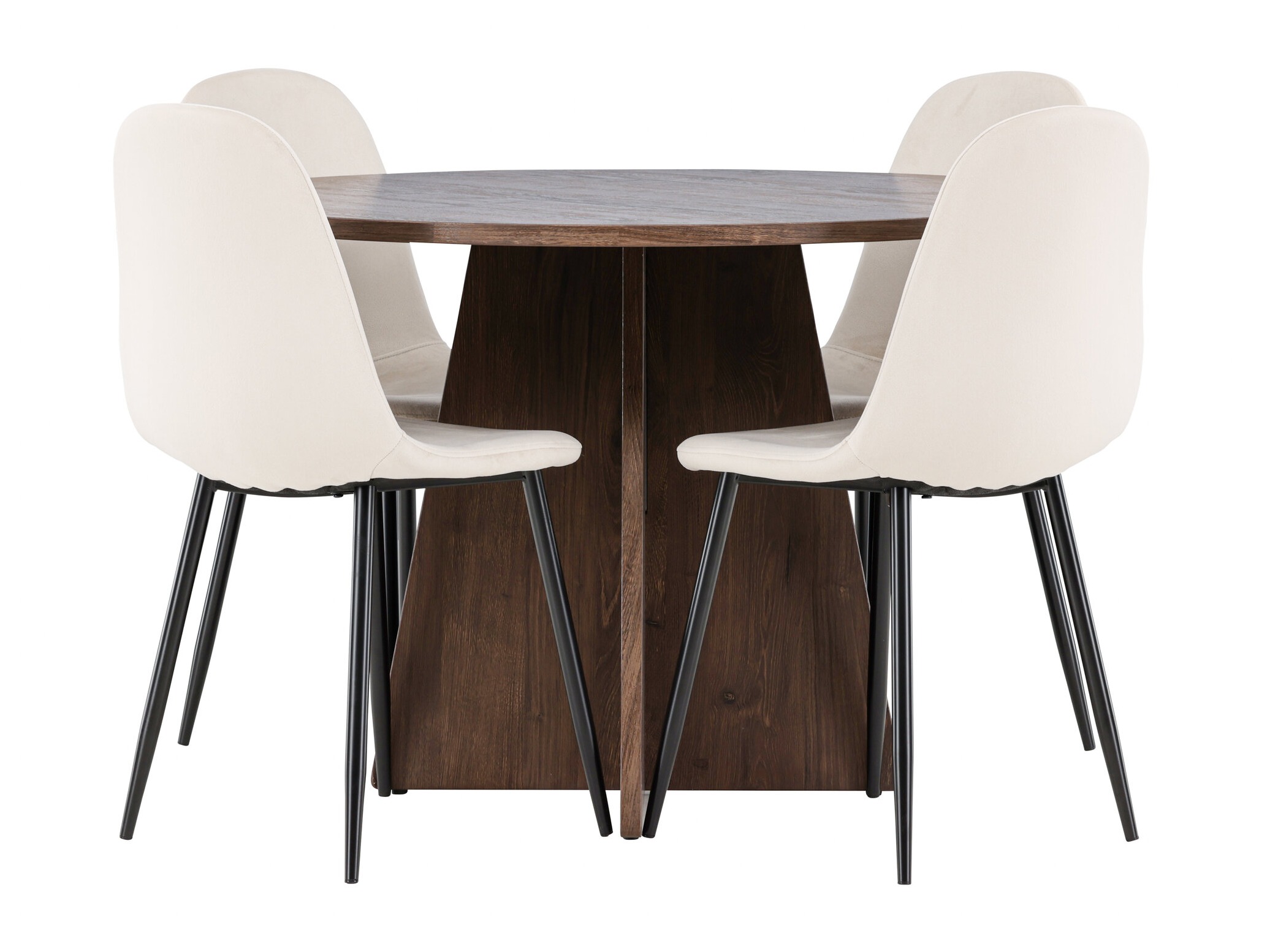 Salle à manger complète Dallas 5009 (Beige)