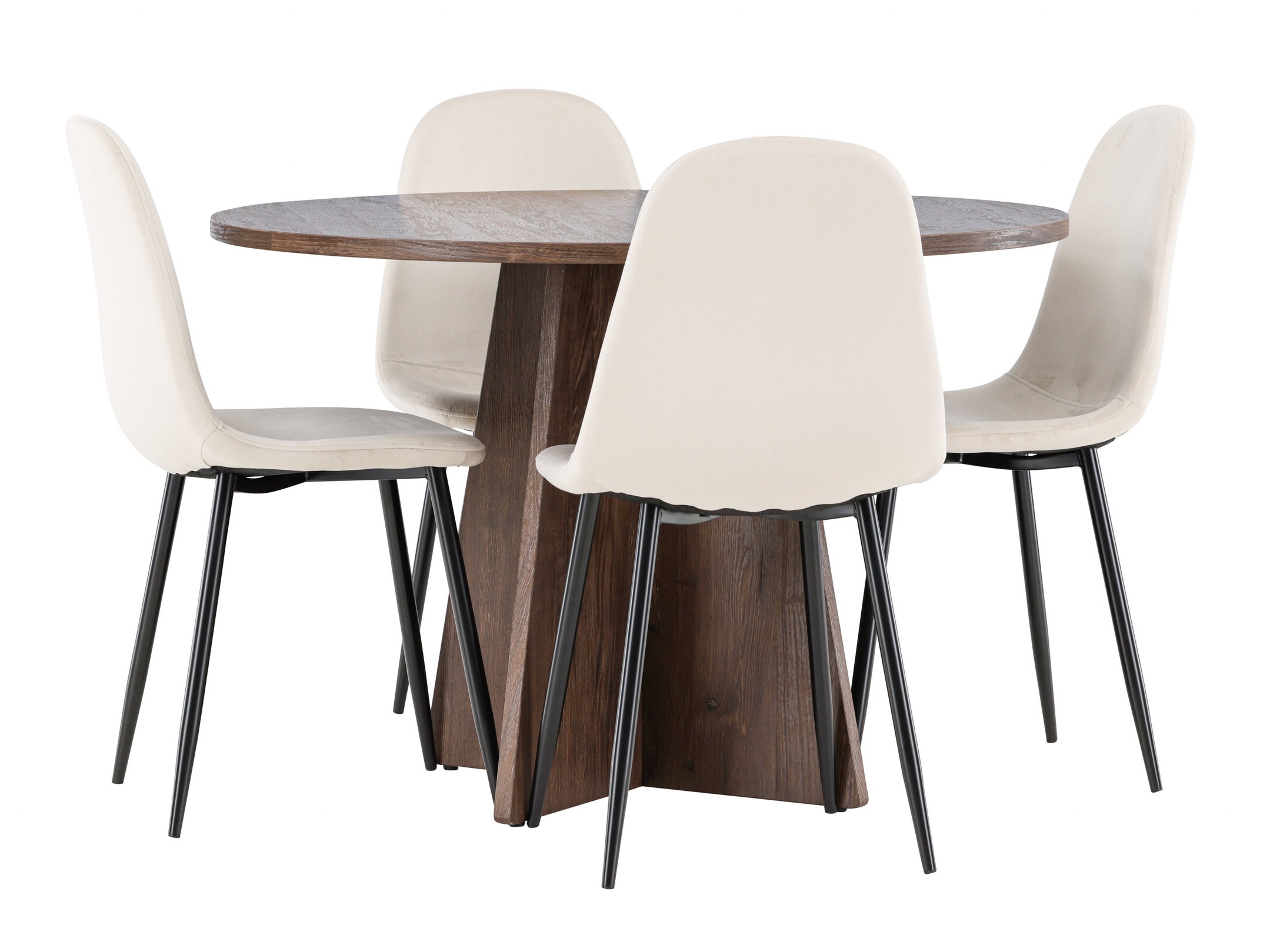 Salle à manger complète Dallas 5009 (Beige)