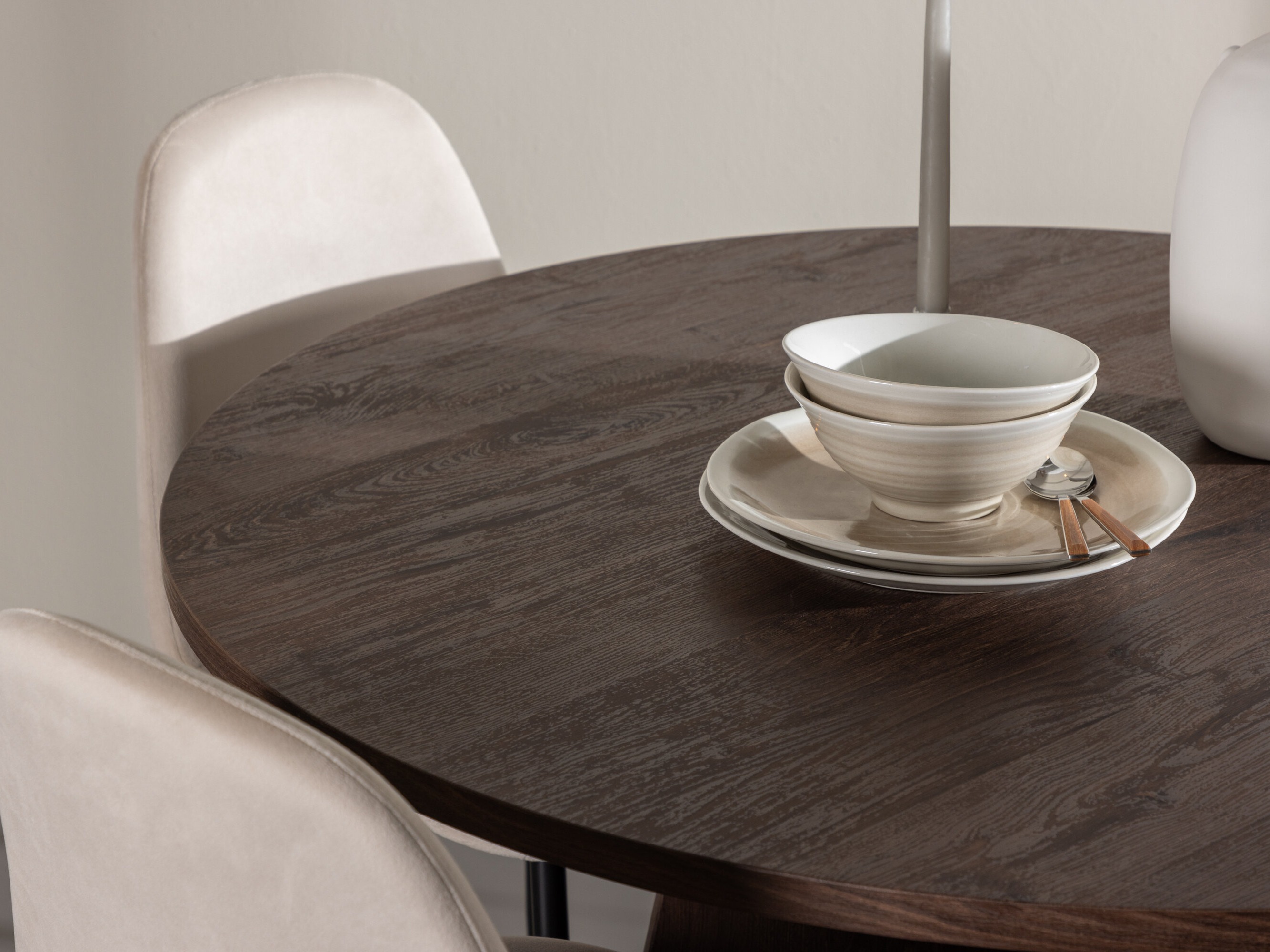 Salle à manger complète Dallas 5009 (Beige)