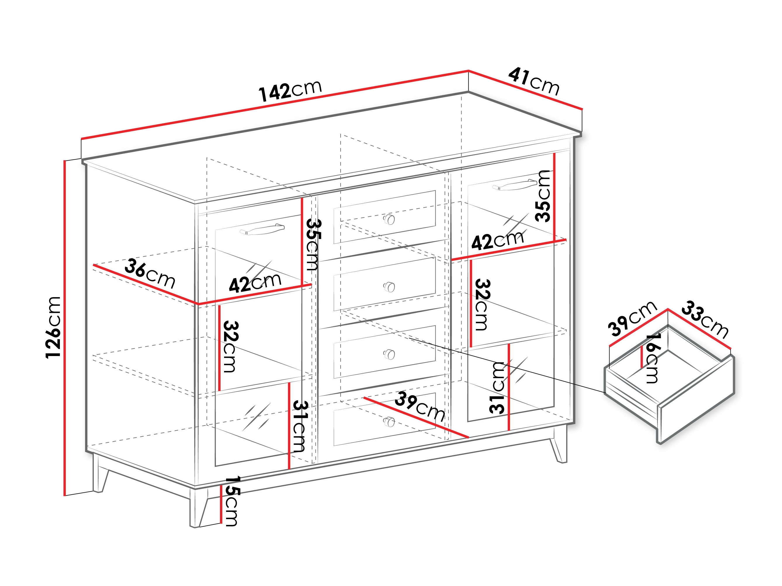 Commode Sonfera 106