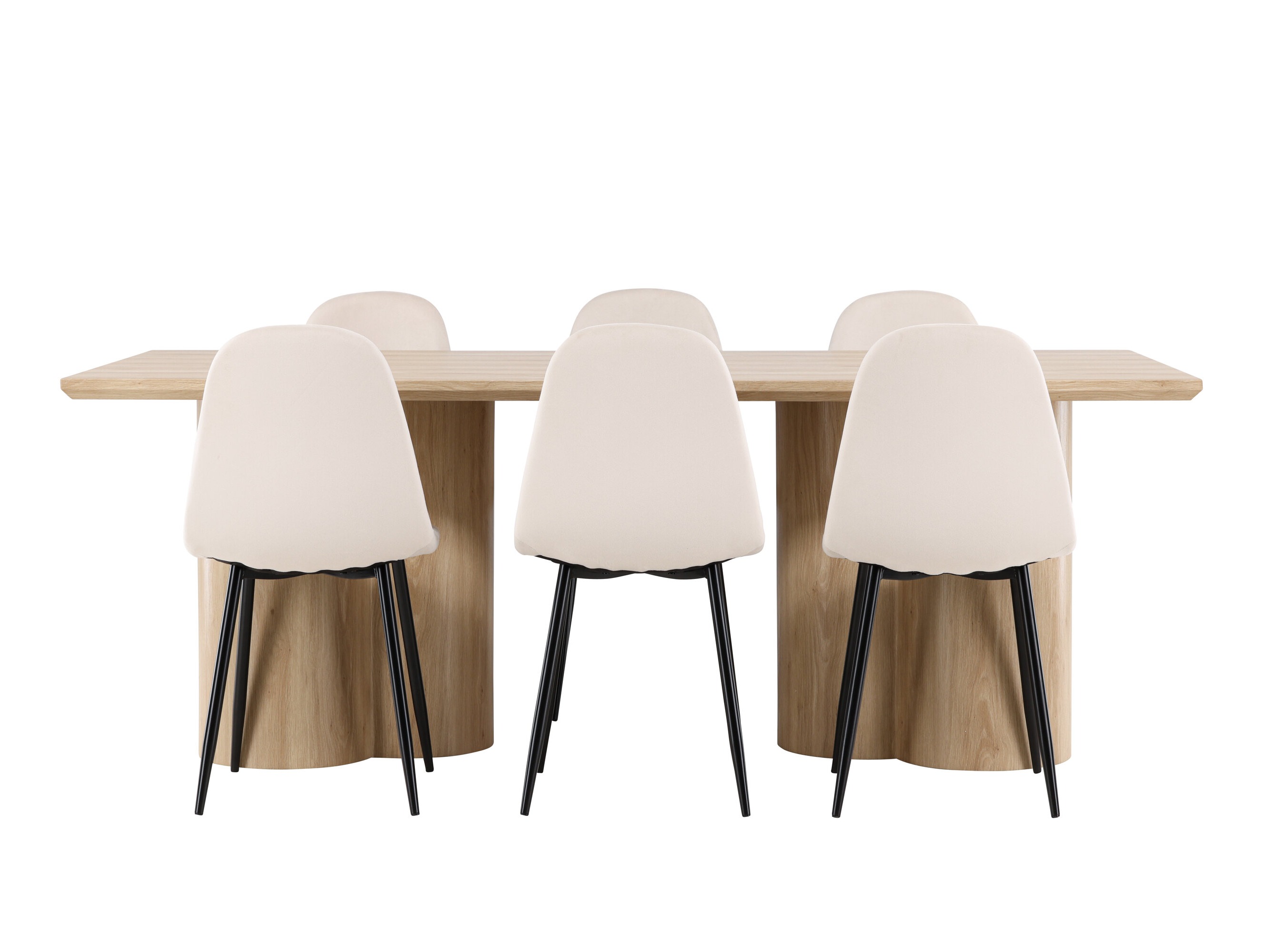 Salle à manger complète Dallas 5018 (Beige)