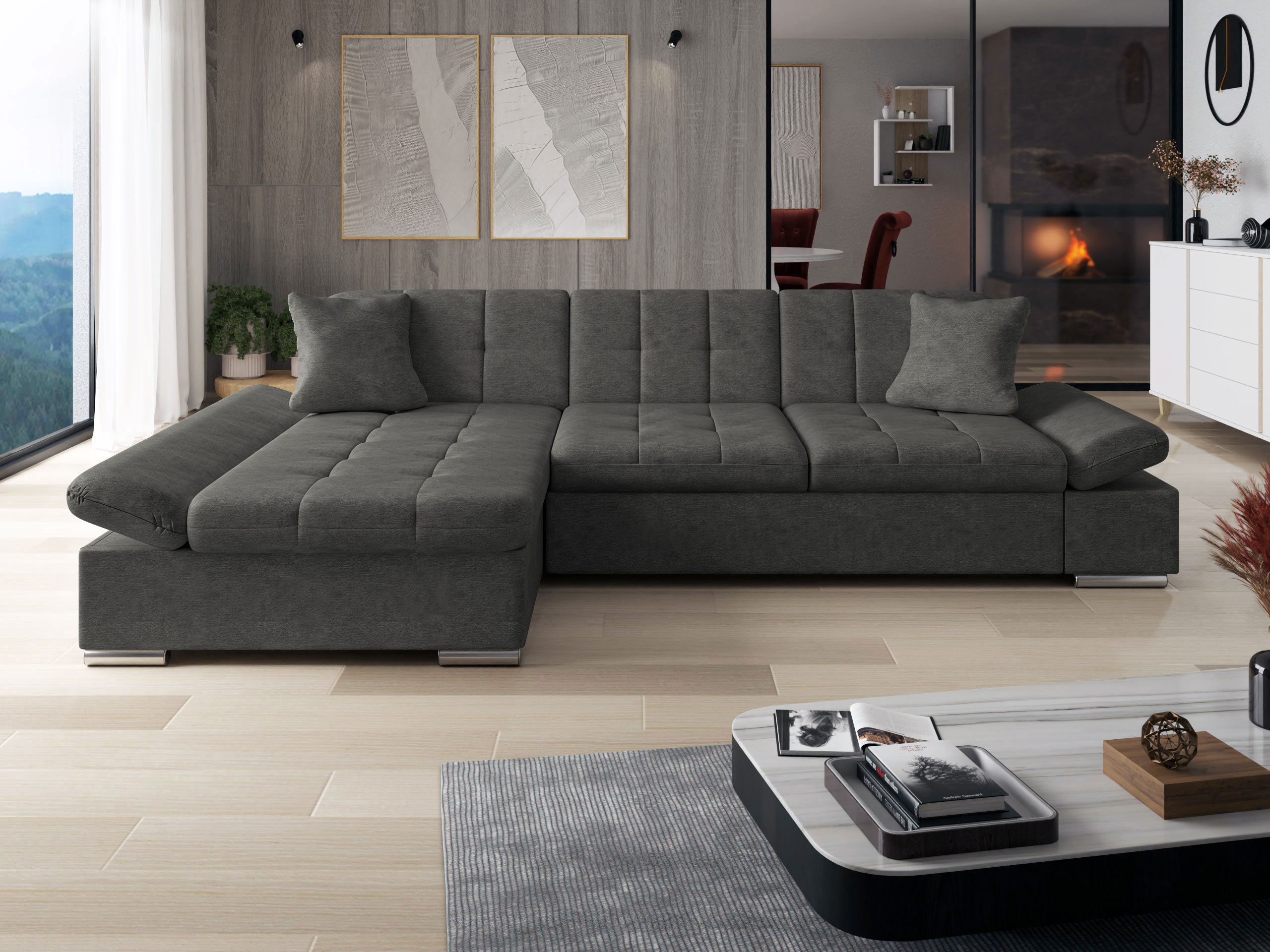Canapé d'angle Comfivo Serenitas (Nazar 225.06)