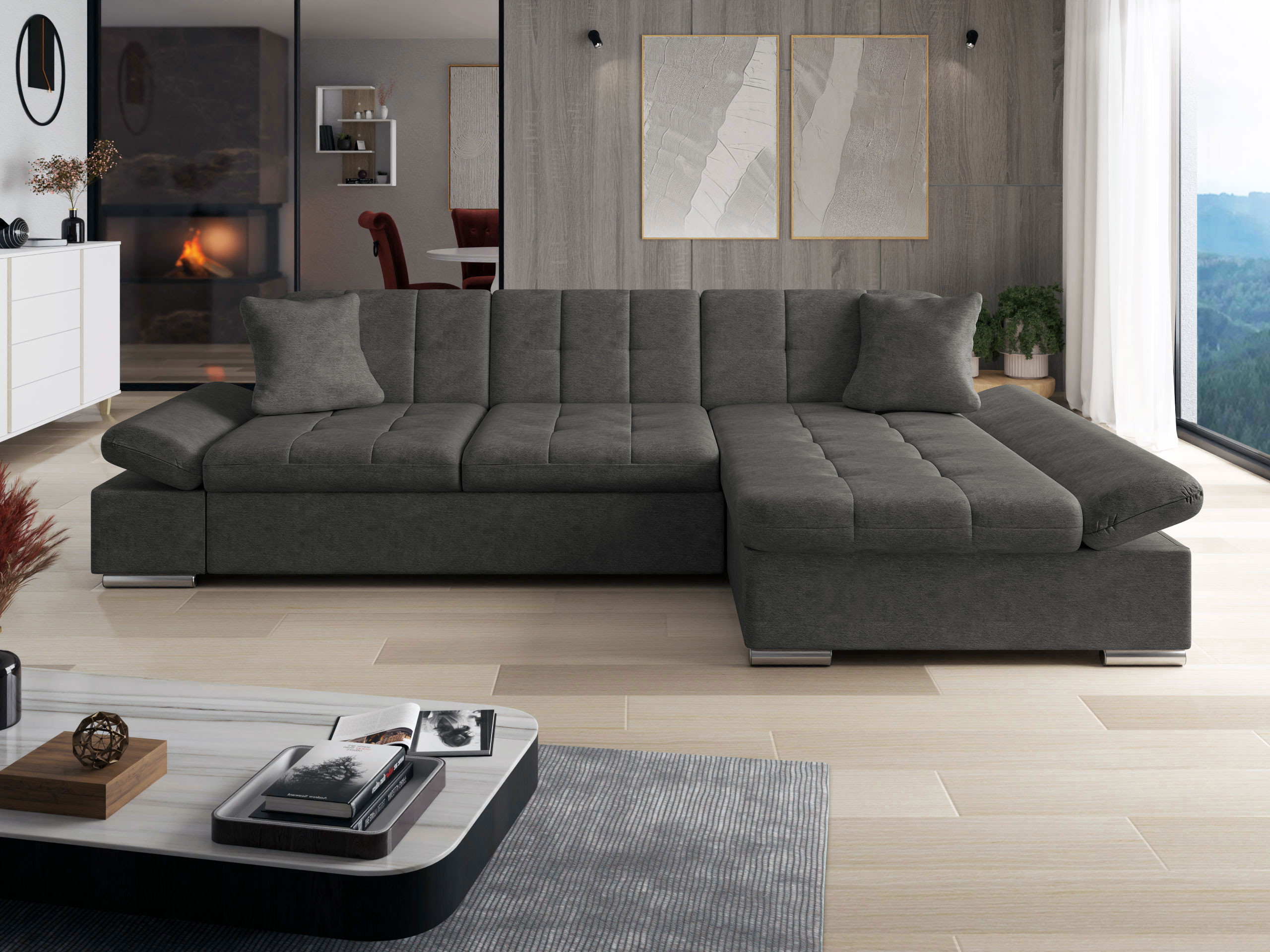 Canapé d'angle Comfivo Serenitas (Nazar 225.06)