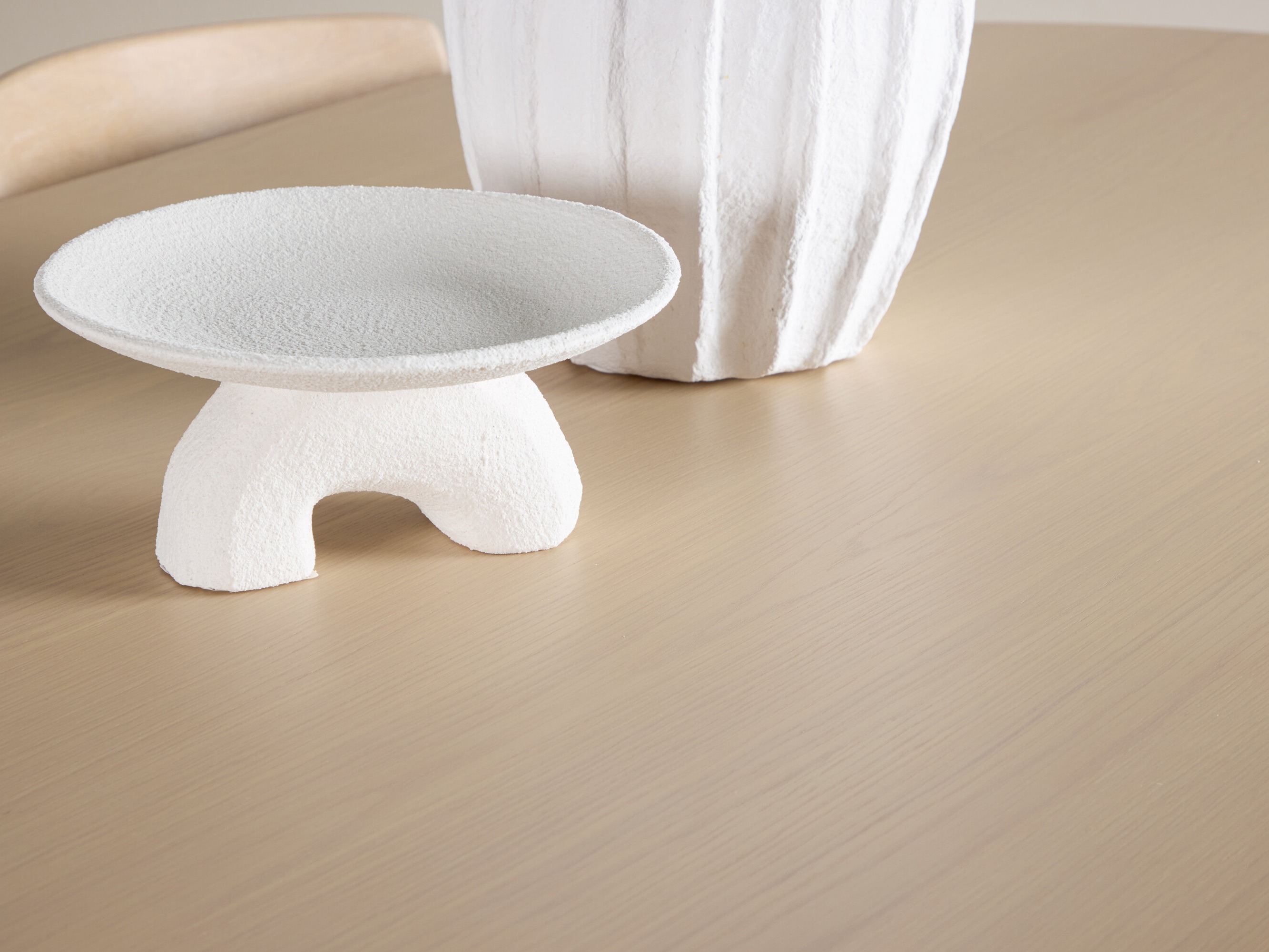 Salle à manger complète Dallas 5020 (Clair bois + Beige)