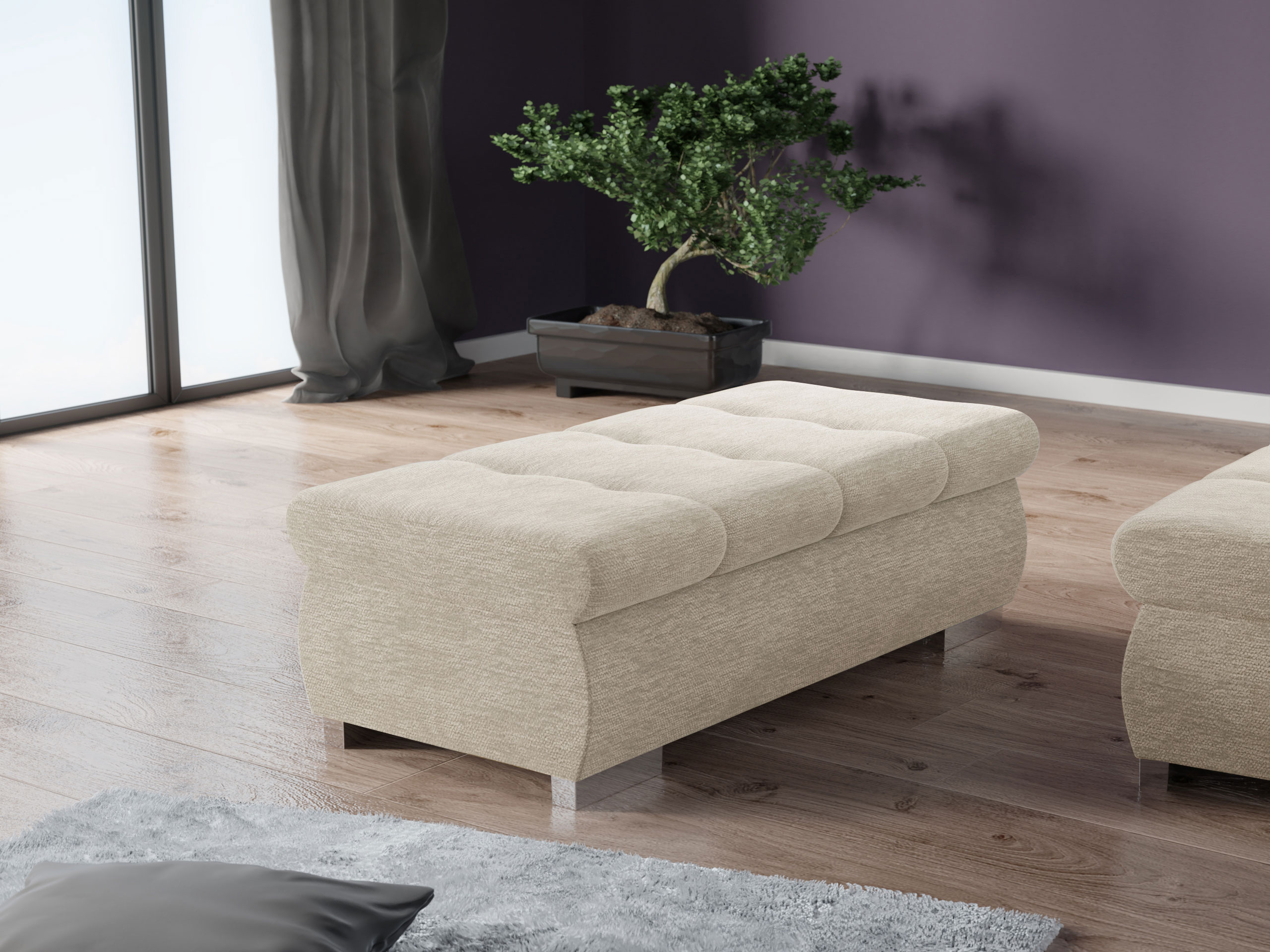 Banc rembourré Comfivo Nitor I (Nazar 225.02)