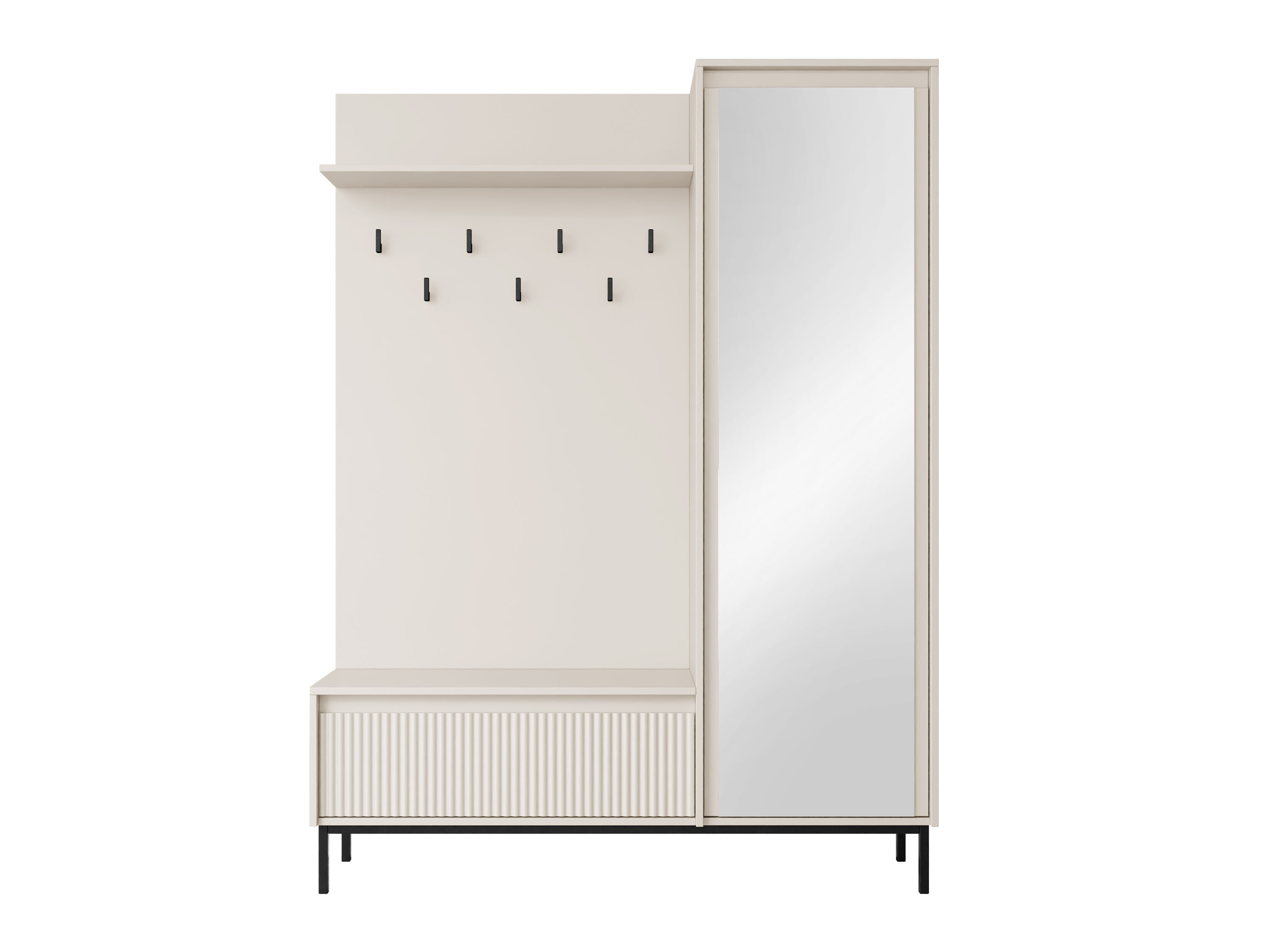 Meuble d'entrée Comfivo Delruva (Cachemire)