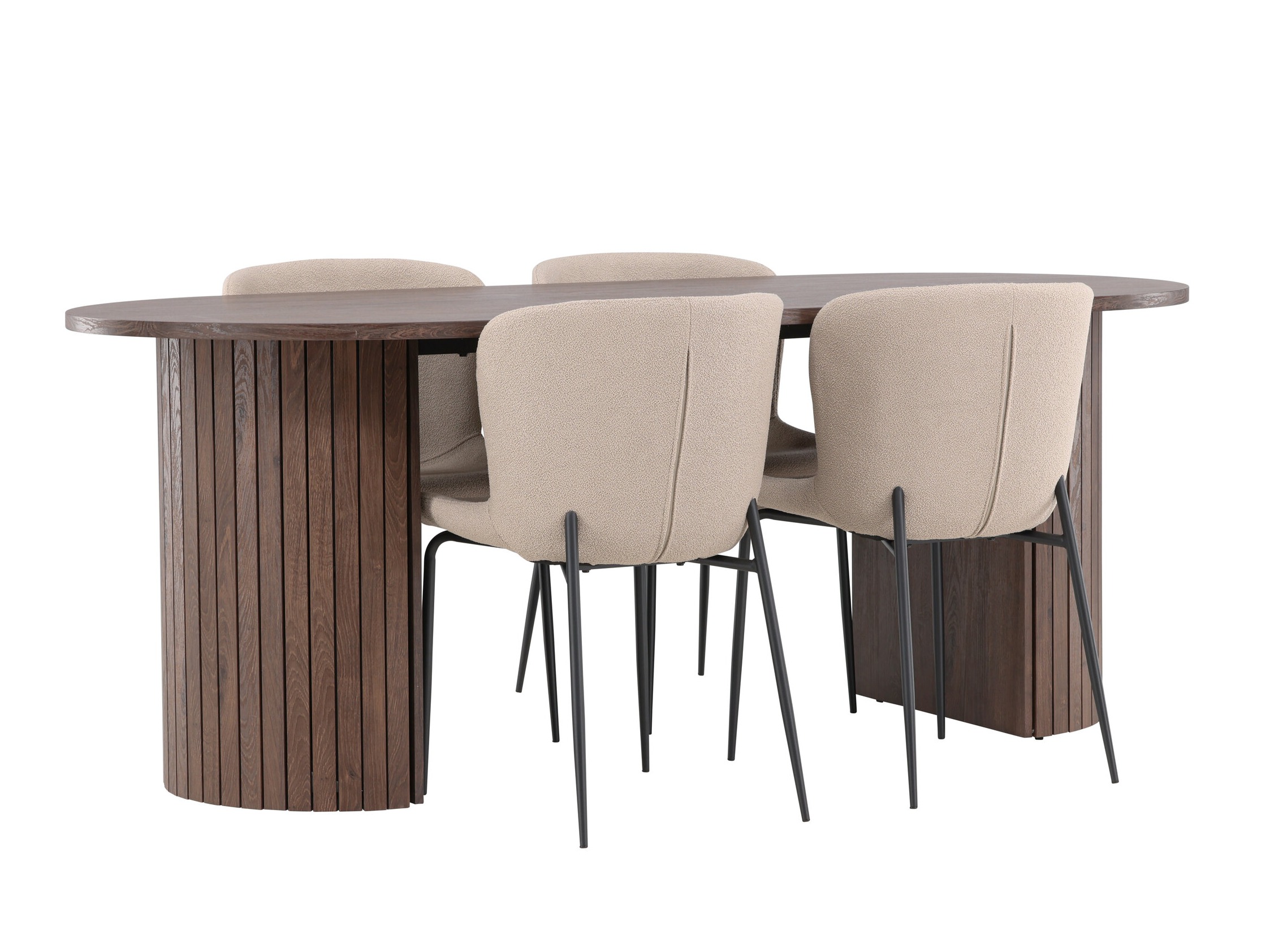 Salle à manger complète Dallas 5036 (Beige)