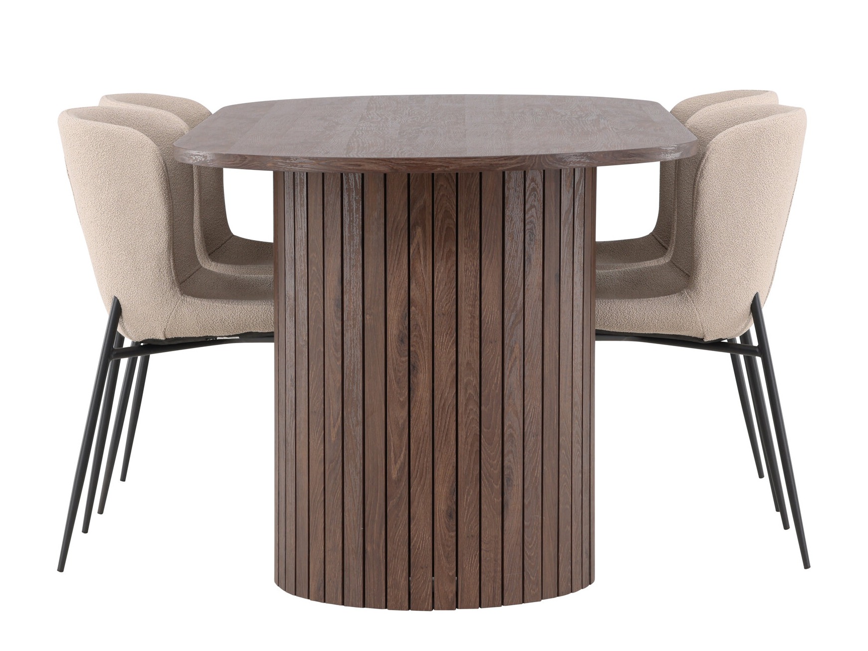 Salle à manger complète Dallas 5036 (Beige)