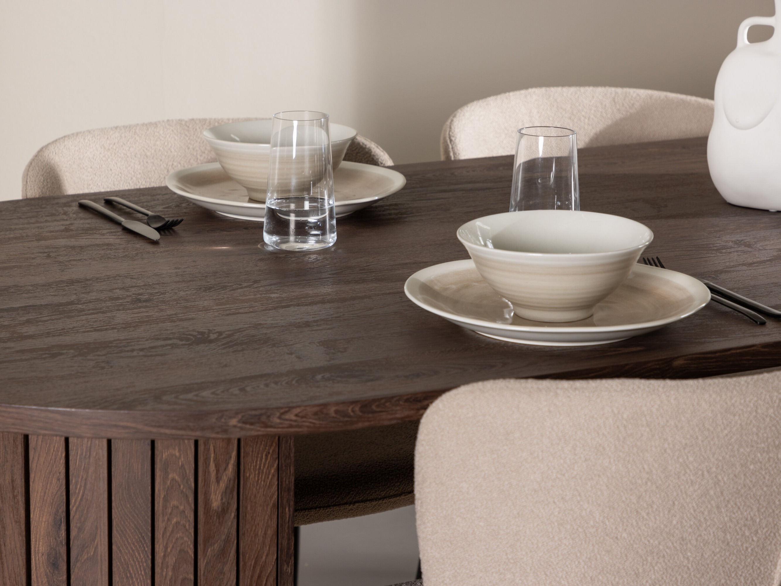 Salle à manger complète Dallas 5036 (Beige)