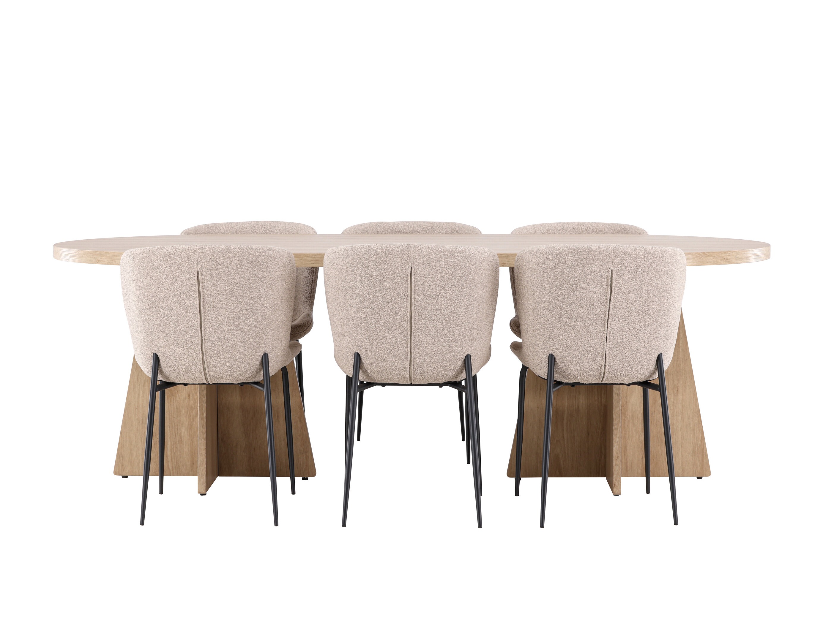 Salle à manger complète Dallas 4990 (Beige)