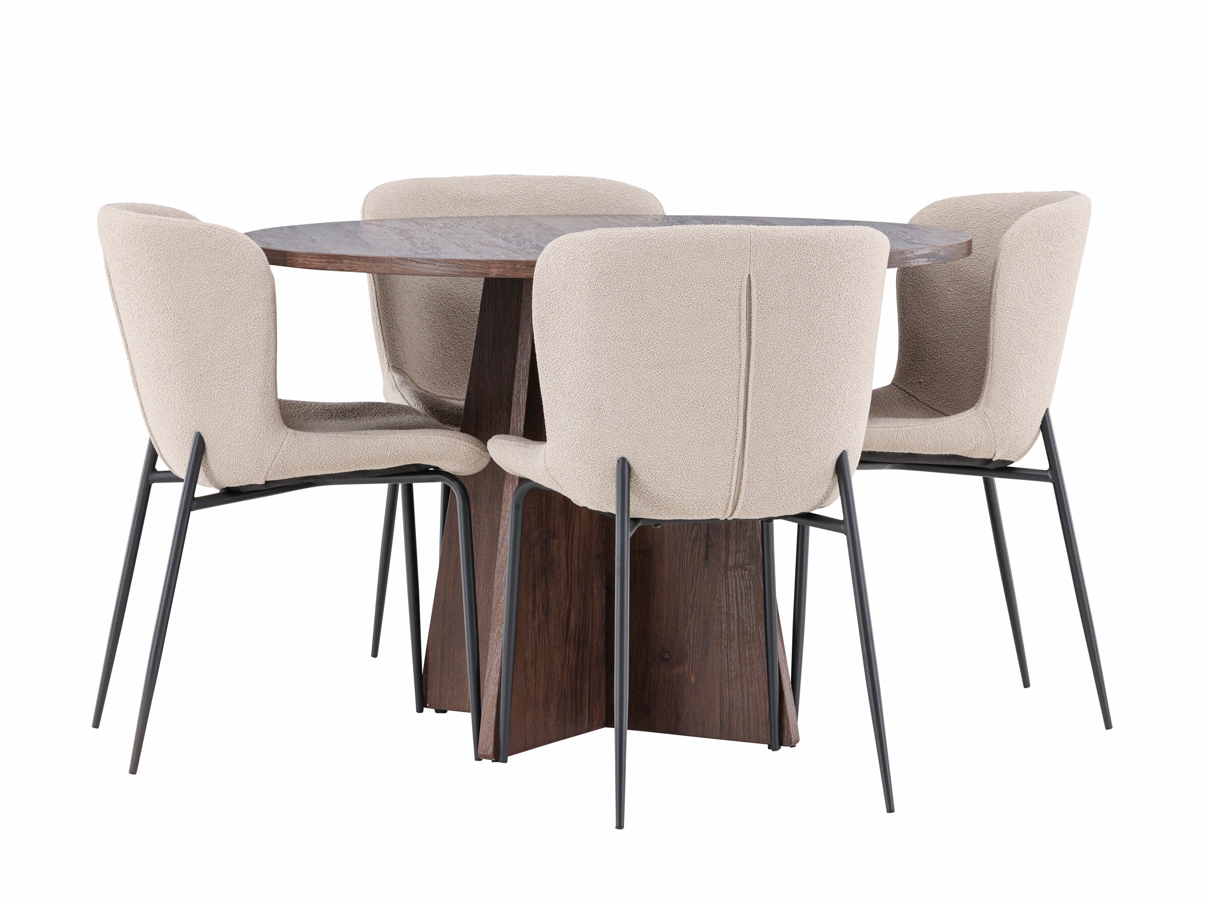 Salle à manger complète Dallas 5051 (Beige)