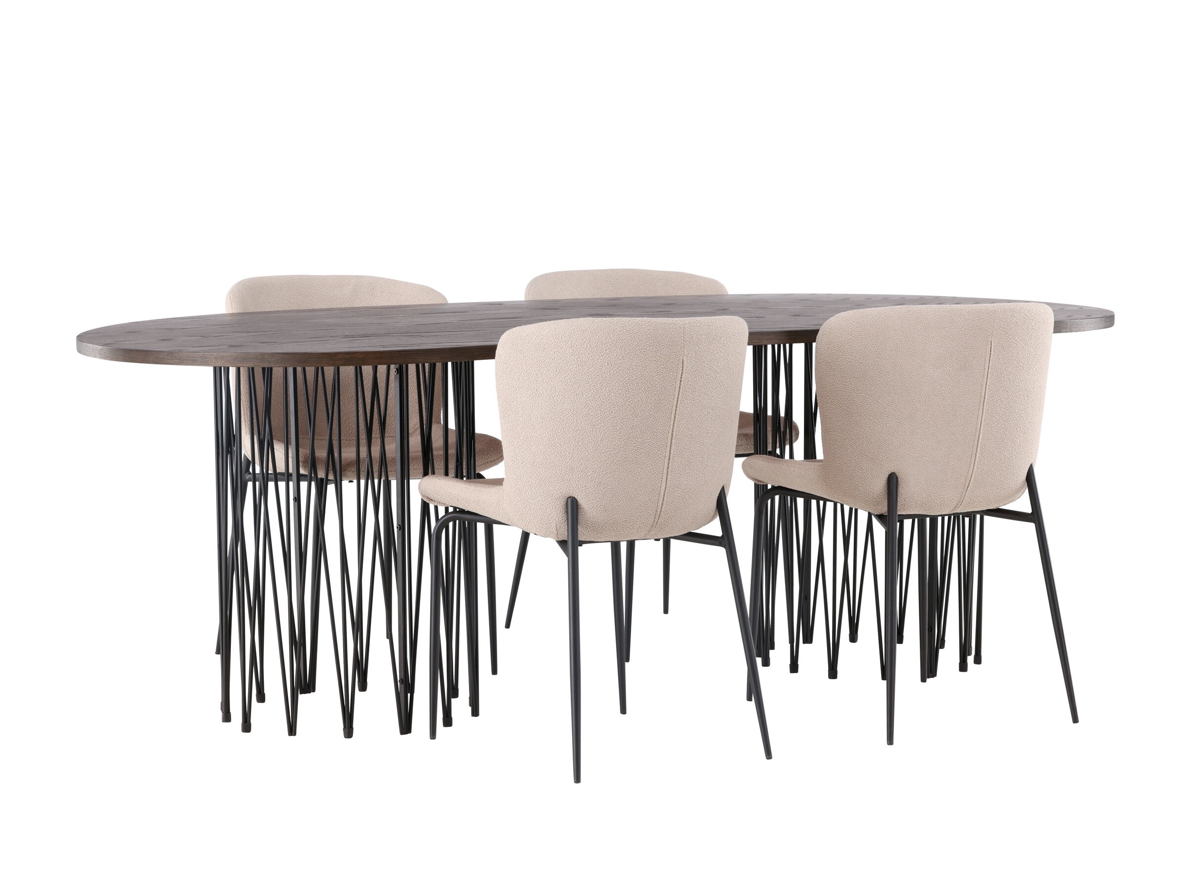 Salle à manger complète Dallas 5065 (Beige)